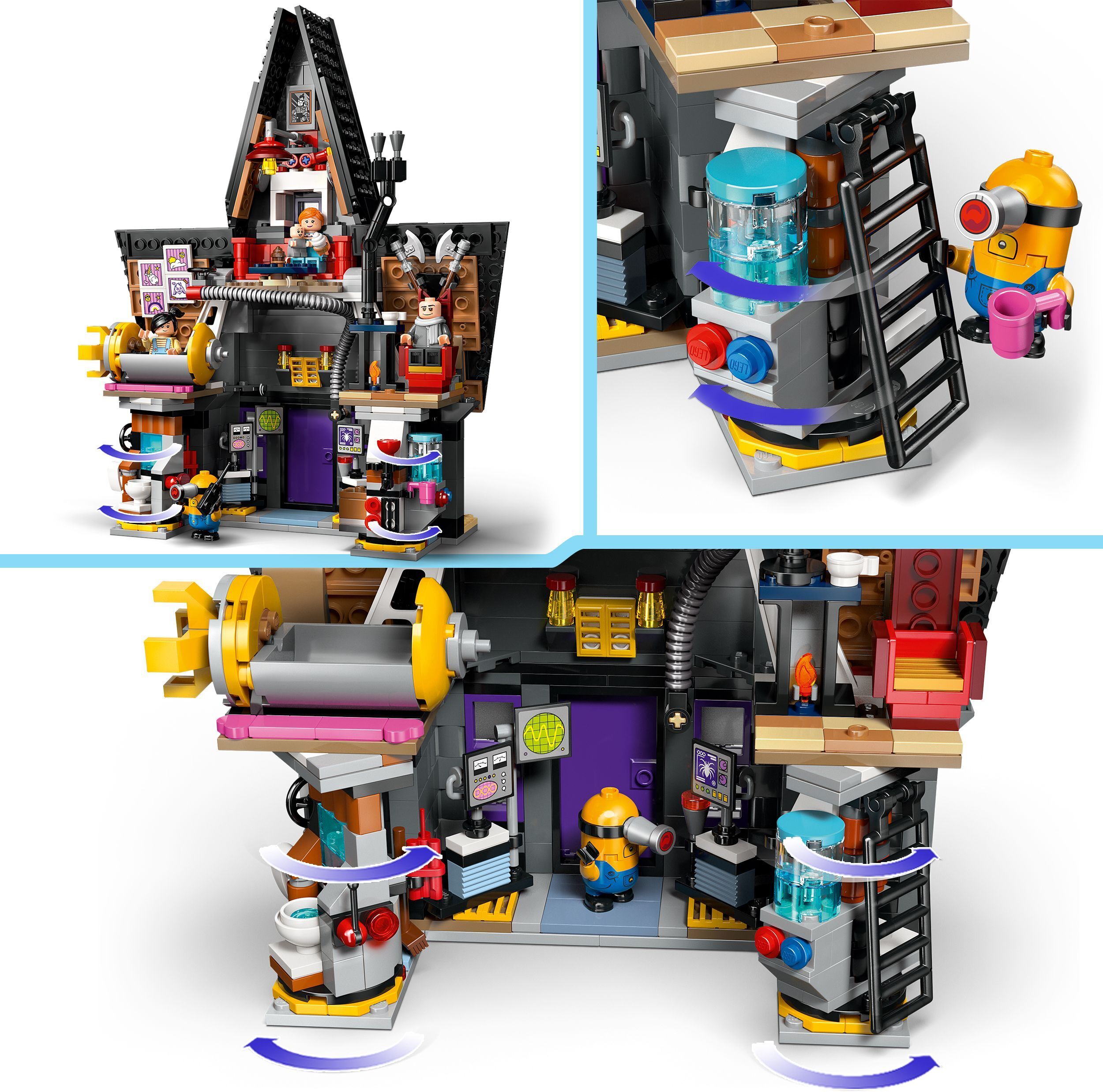 LEGO Minions 75583  - Kätyrien ja Grun kotitalo