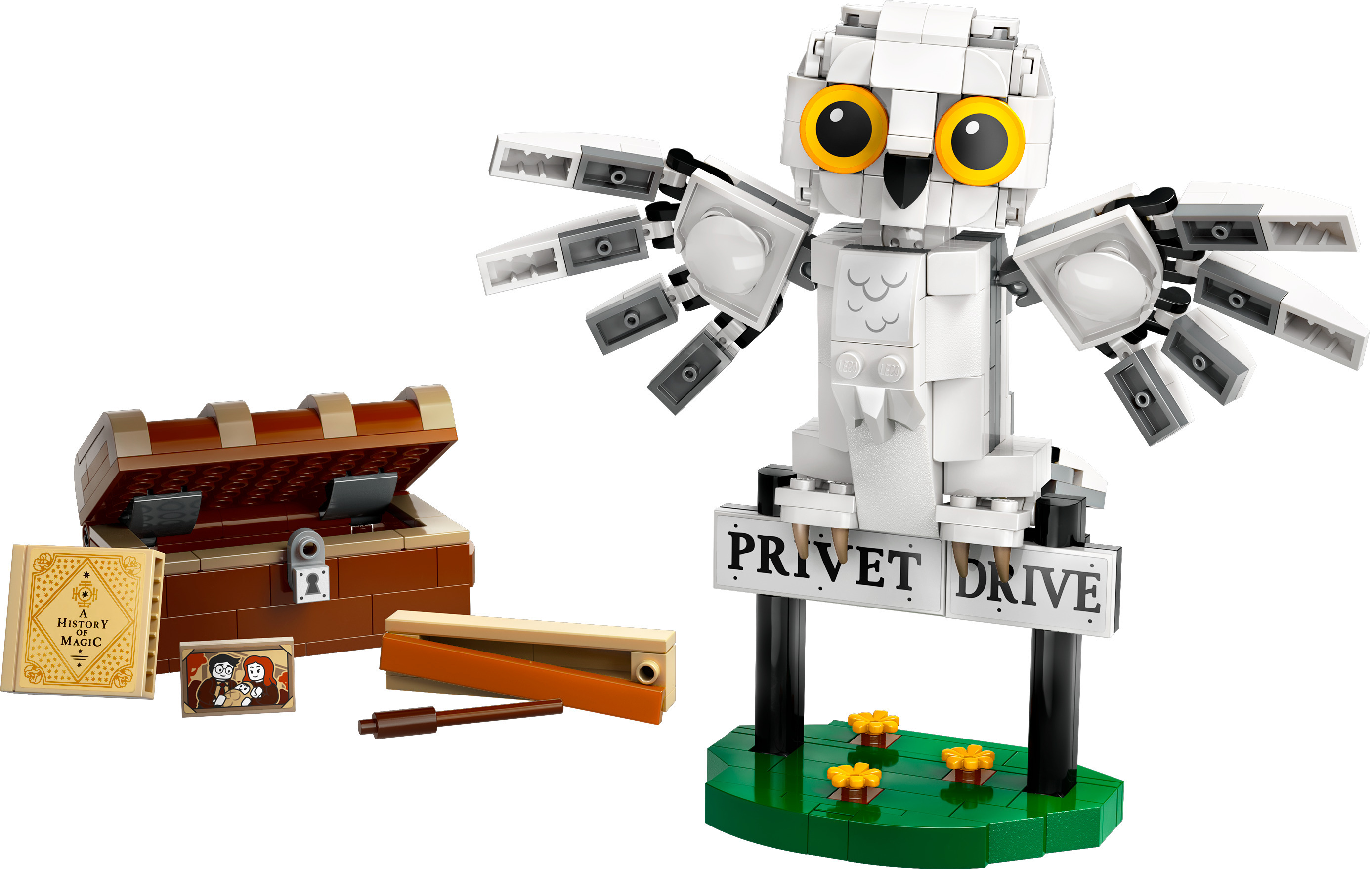 LEGO Harry Potter 76425  - Hedwig™ ja Likusteritie 4