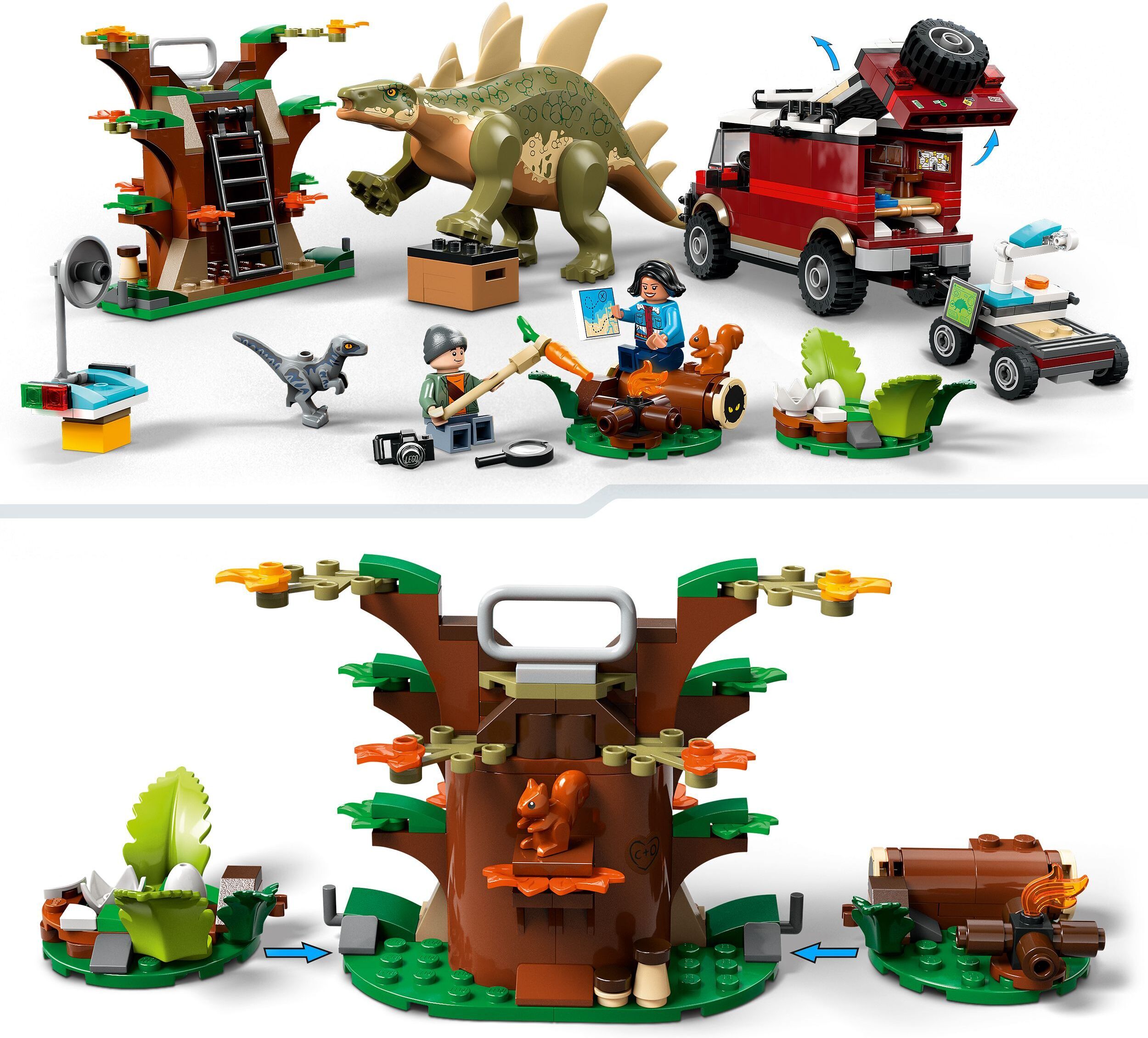 LEGO Jurassic World 76965  - Dinosaurus-operaatiot: Stegosaurus