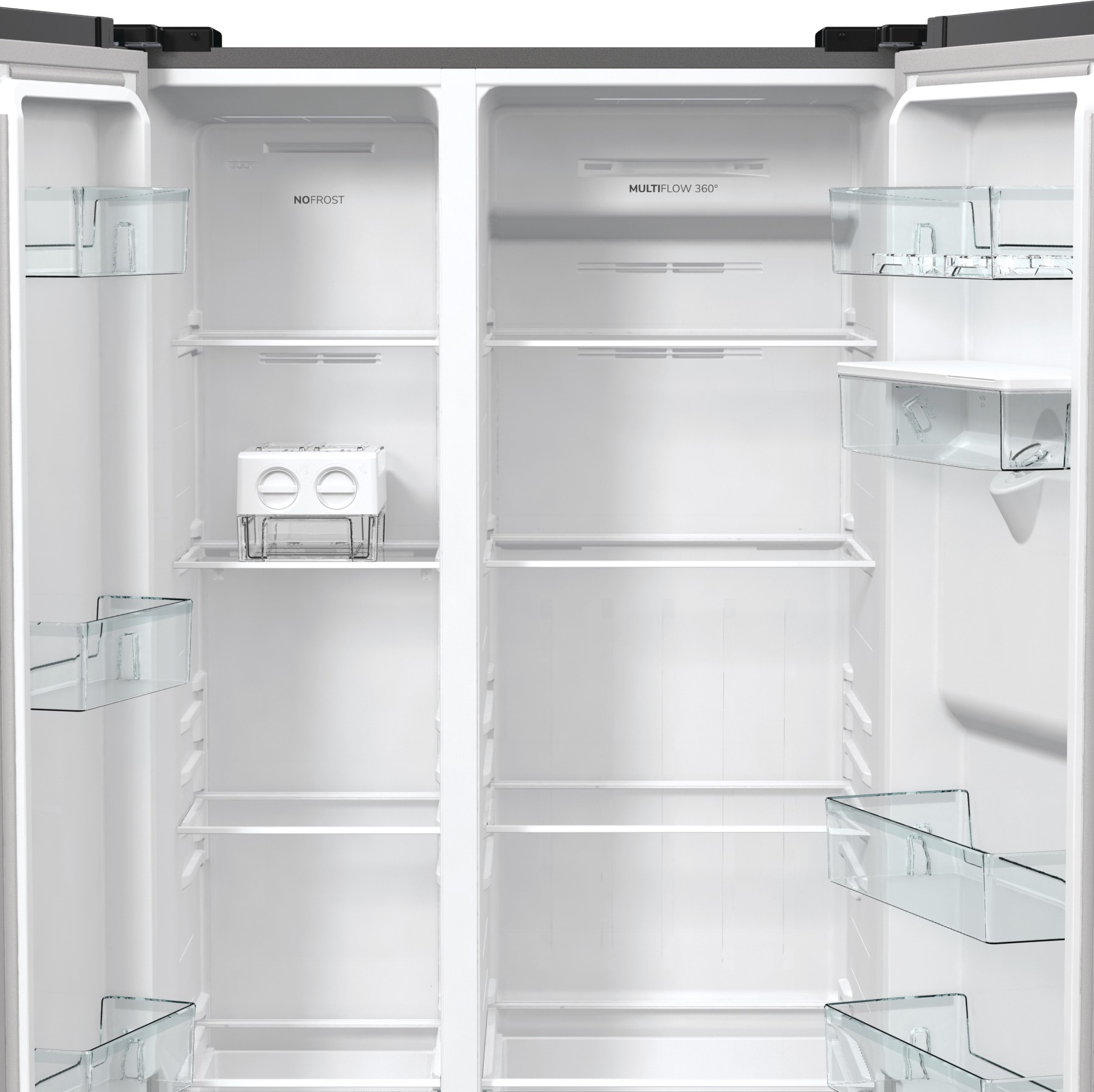 Gorenje NRR9185EAXLWD Side By Side, teräs