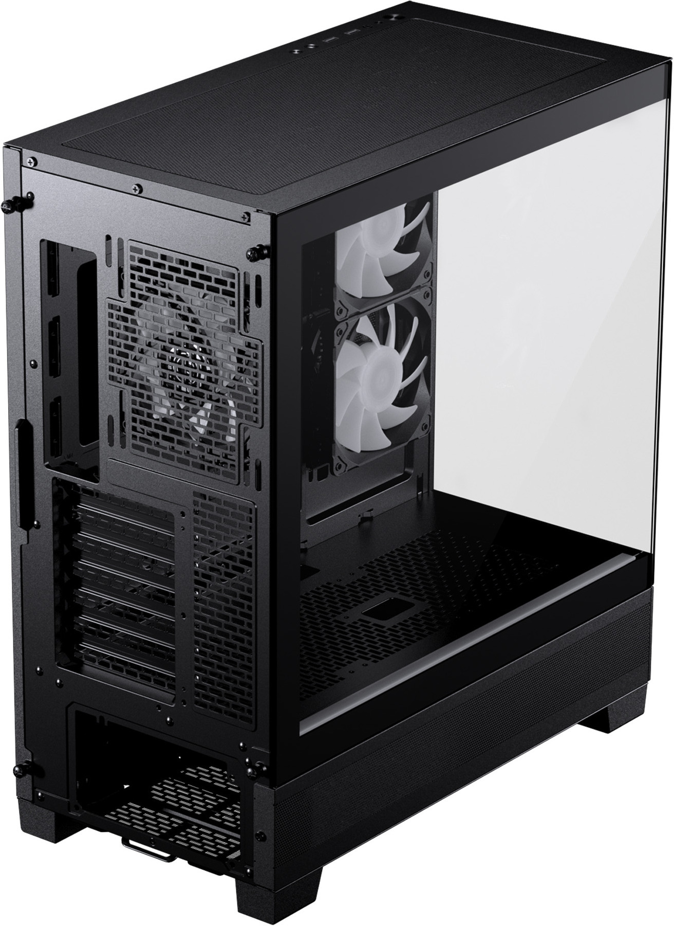 Phanteks XT View Mid Tower -ATX-kotelo ikkunalla, musta