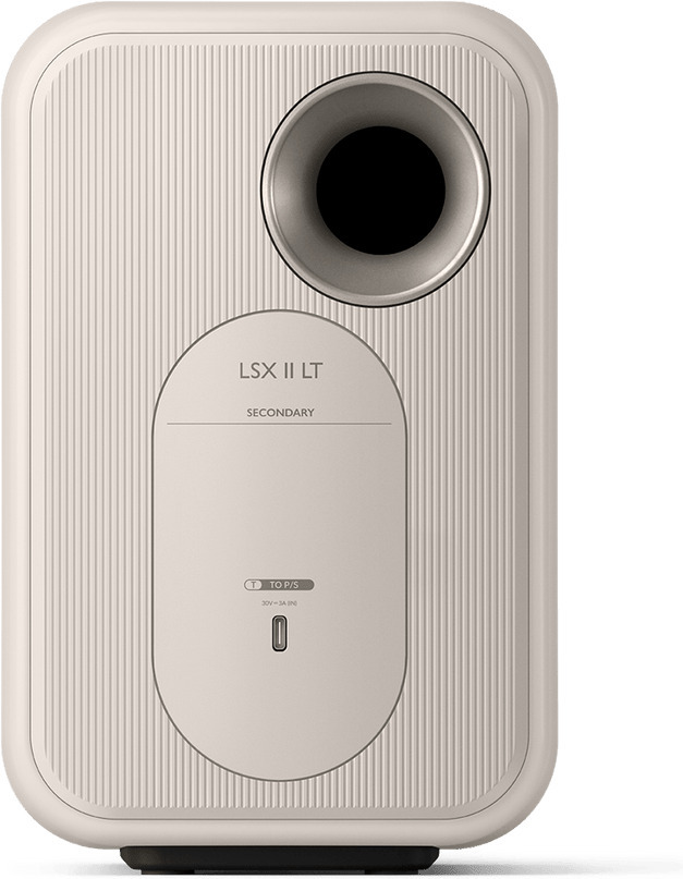 KEF LSX II LT aktiivikaiutinpari, valkoinen