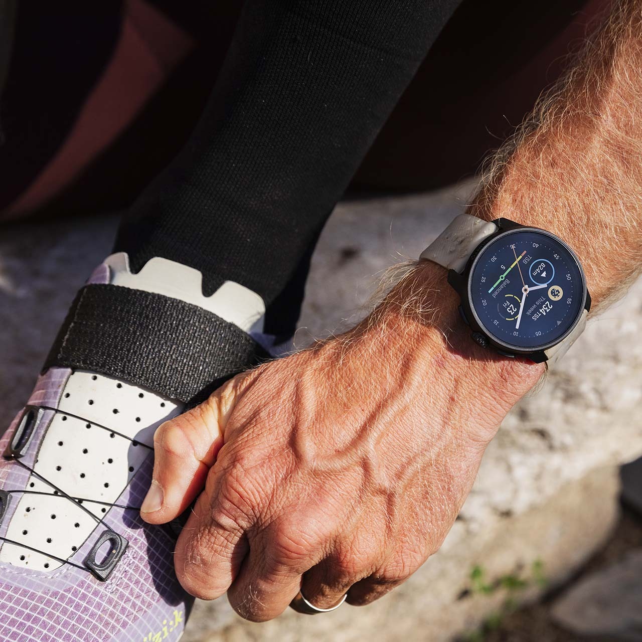 Suunto Race S -urheilukello, 45 mm, Gravel Grey