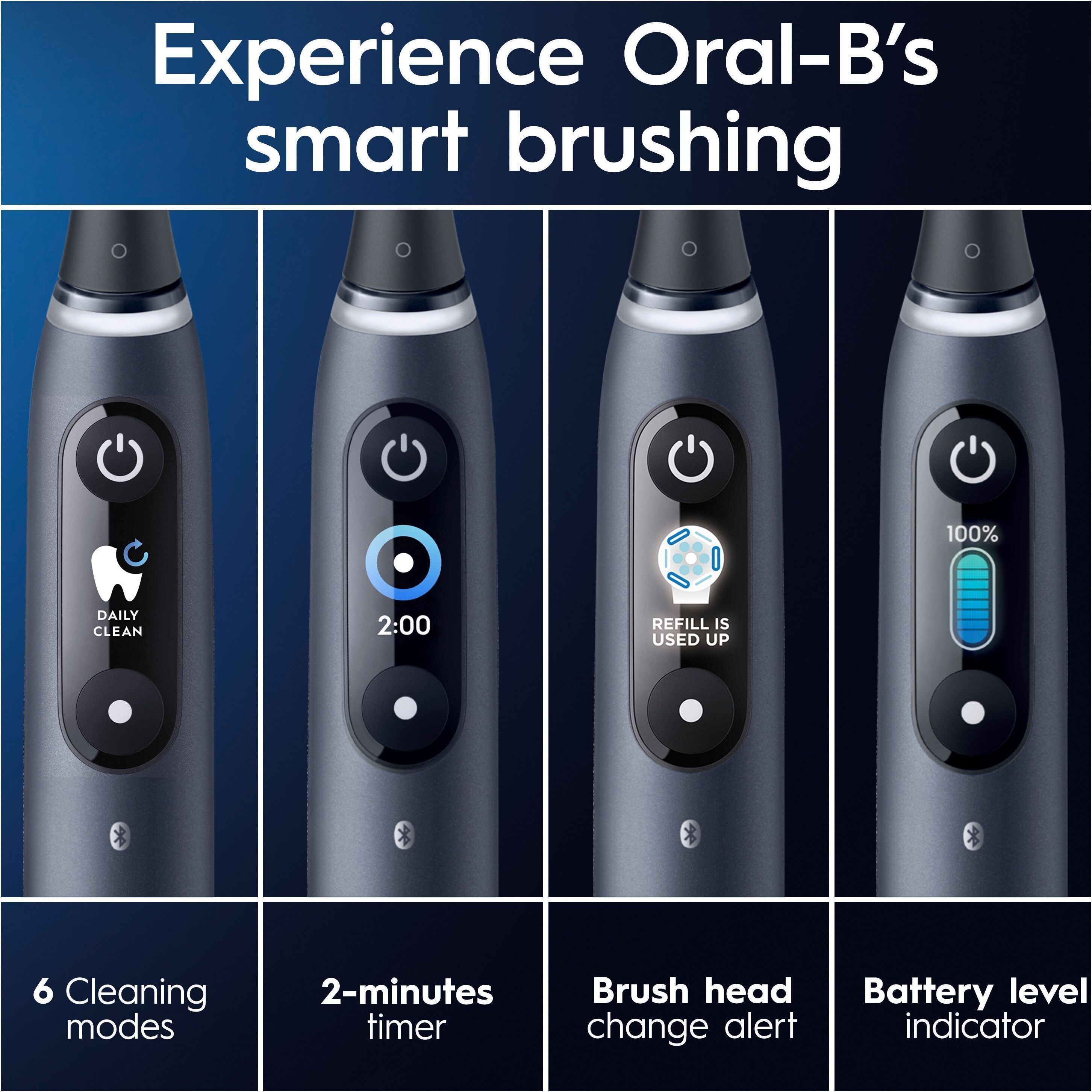 Oral-B iO Series 8s sähköhammasharja, musta