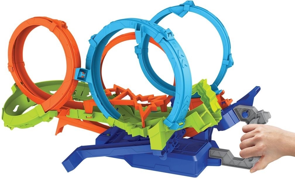 Hot Wheels Action 4-loop Crash Out -autorata