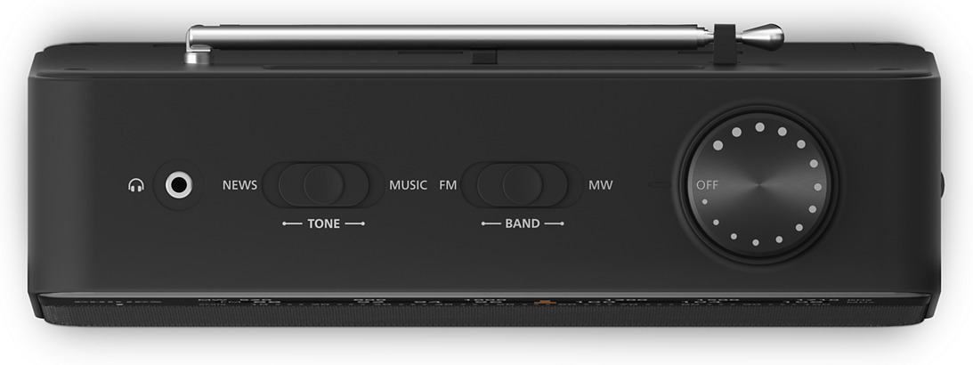 Philips TAR2509/10 kannettava FM/AM-radio