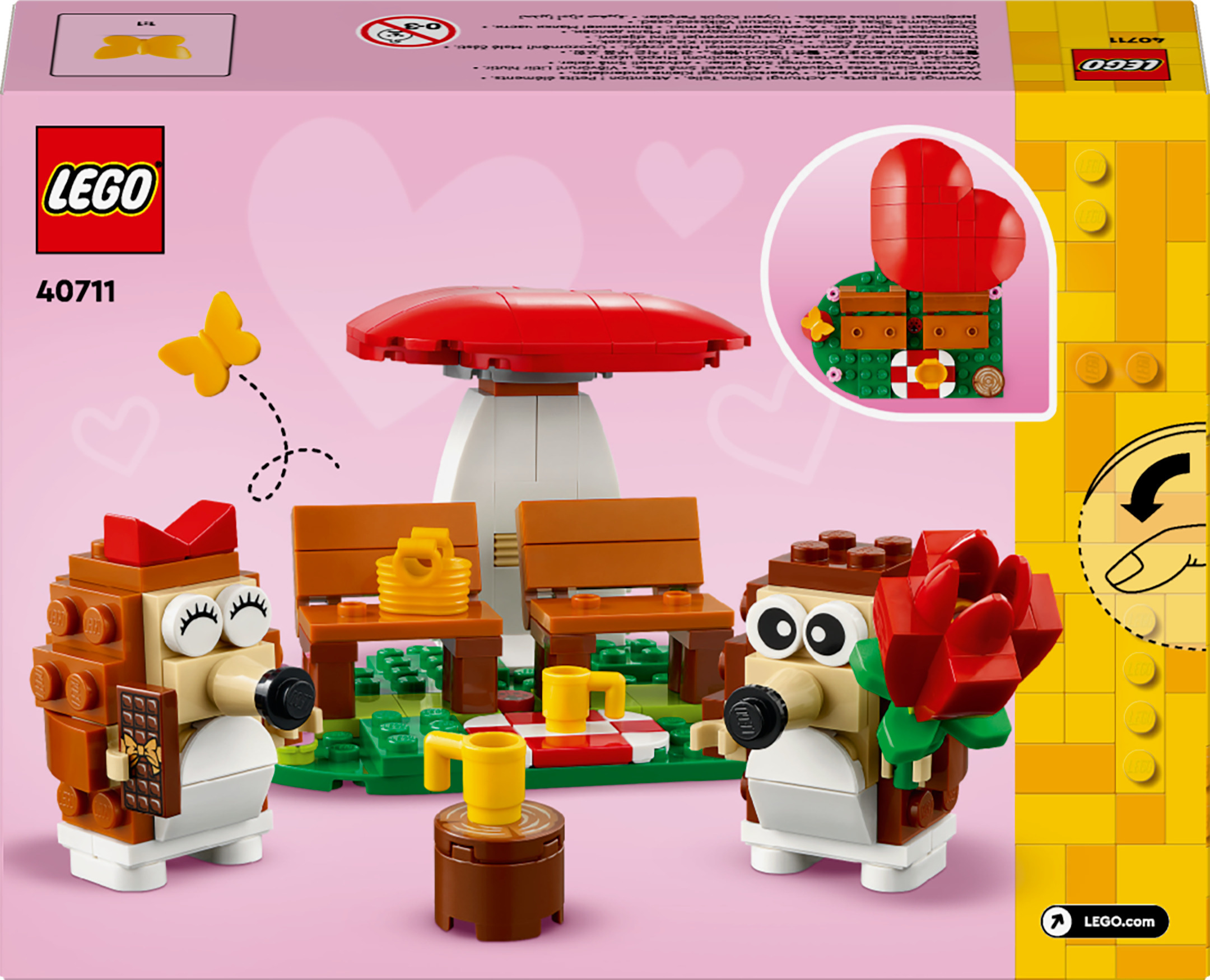 LEGO Iconic 40711 – Siilien eväsretki