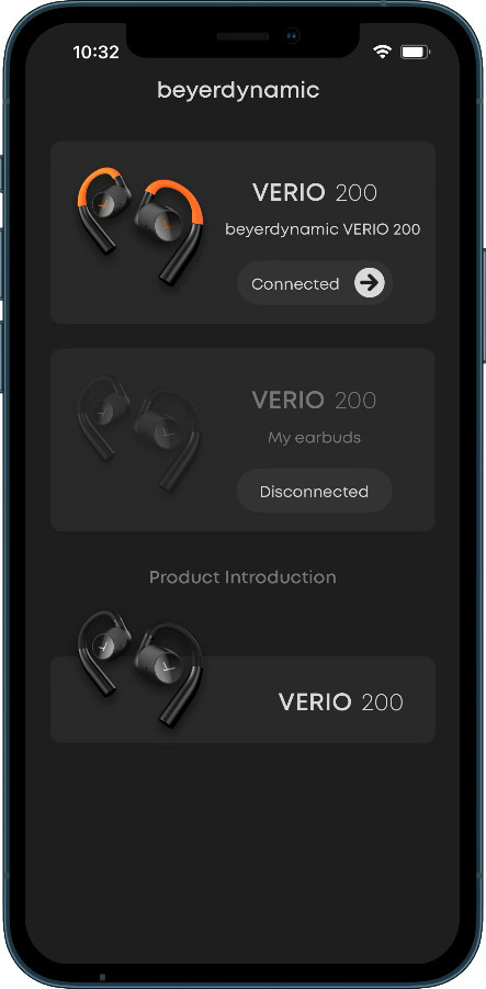 Beyerdynamic Verio 200 täysin langattomat avoimet kuulokkeet, musta