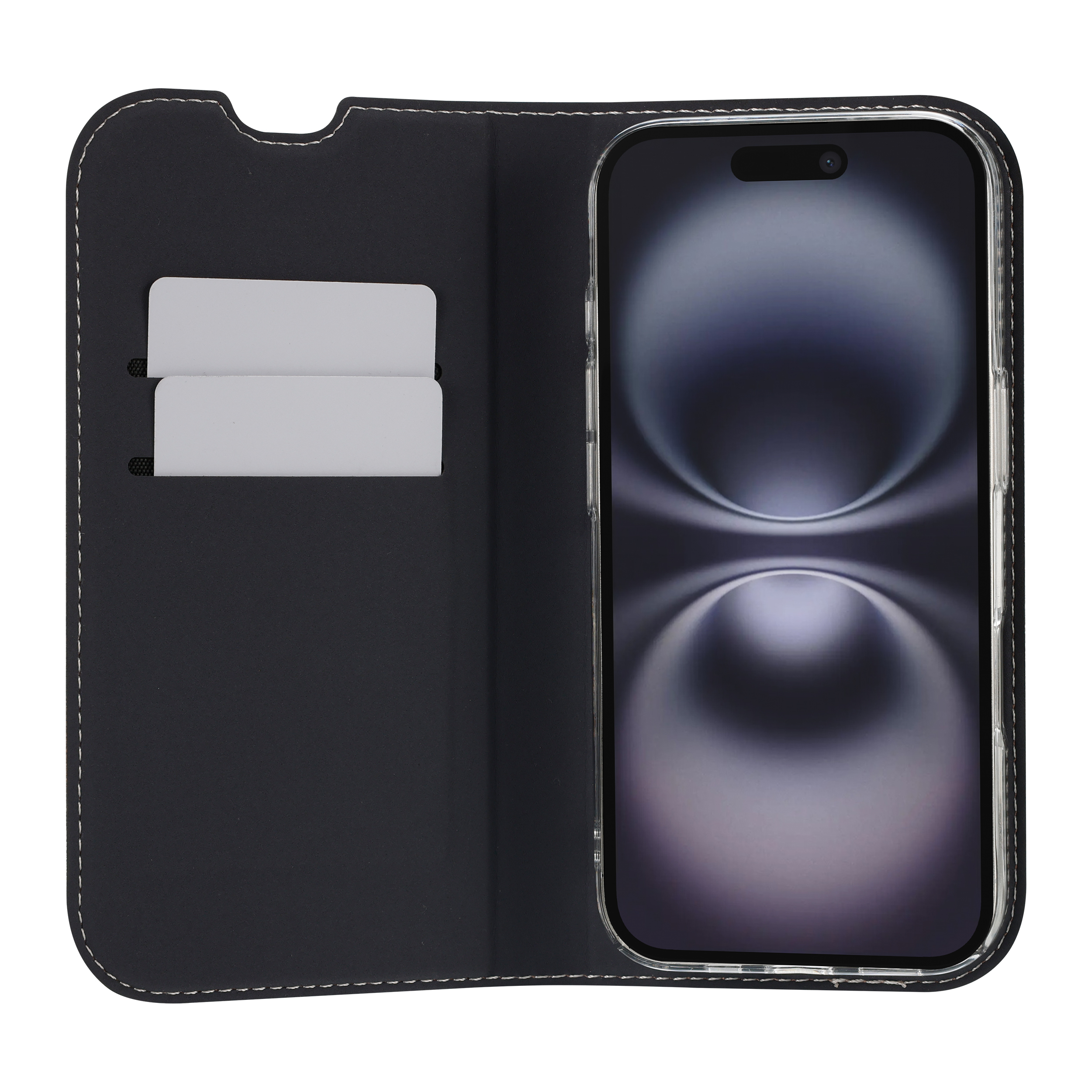 FoneKit BookCase suojakotelo, iPhone 17, vaaleanpunainen