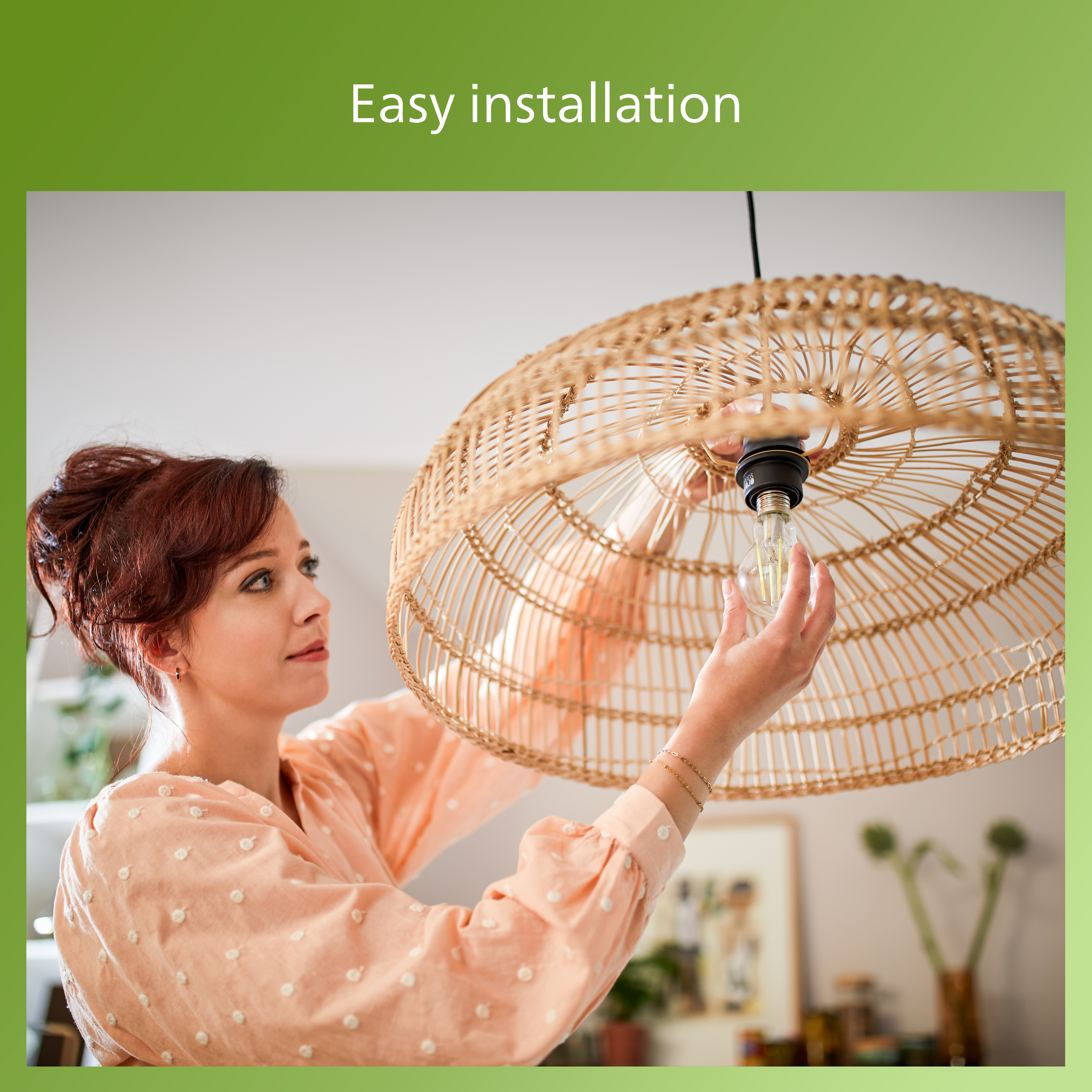 Philips Ultra Efficient LED -kynttilälamppu, E14, 3000K, 485 lm, kirkaspintainen