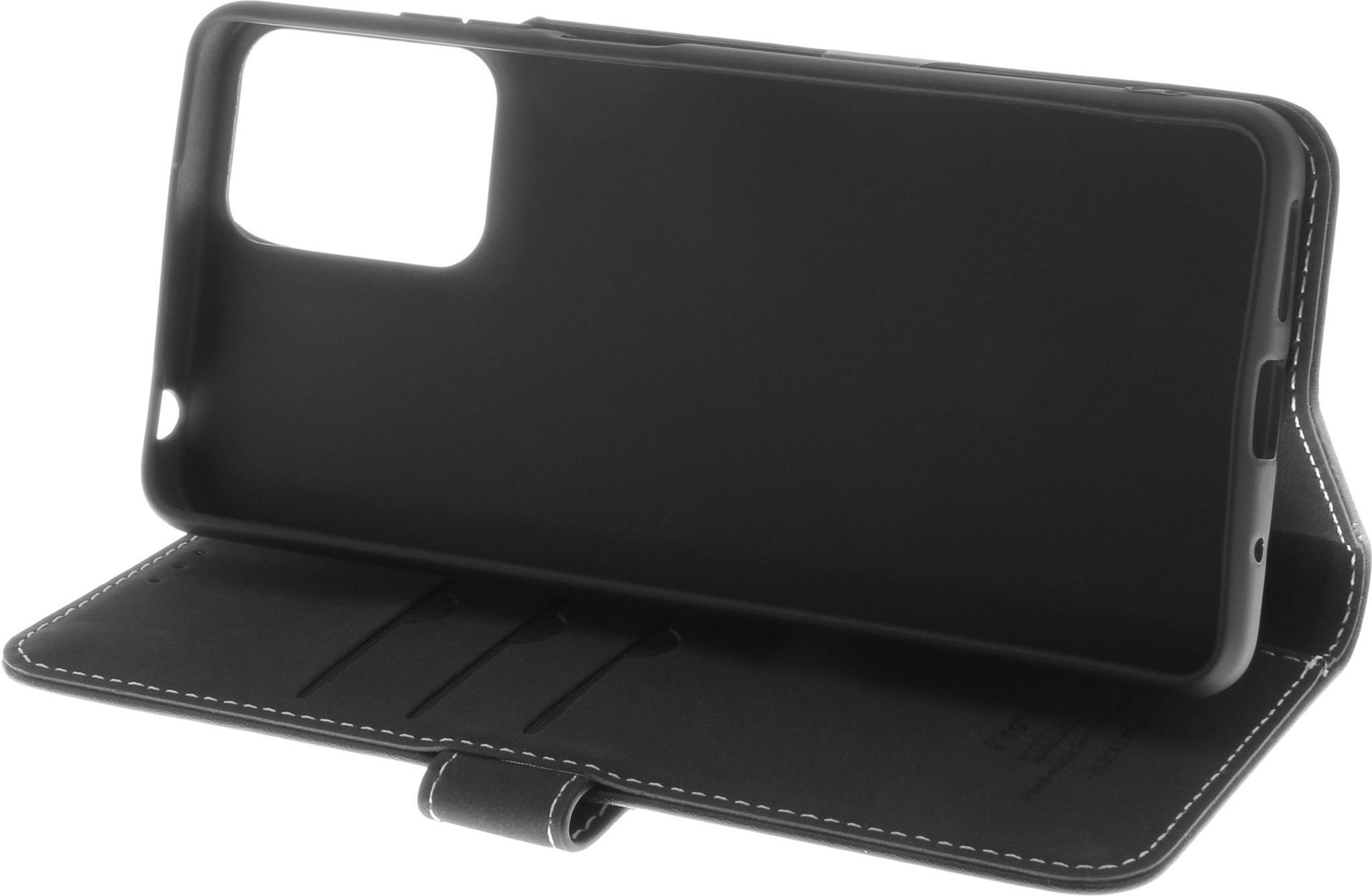 Insmat Exclusive Flip Case -lompakkokotelo, Motorola Moto G24 Power, musta
