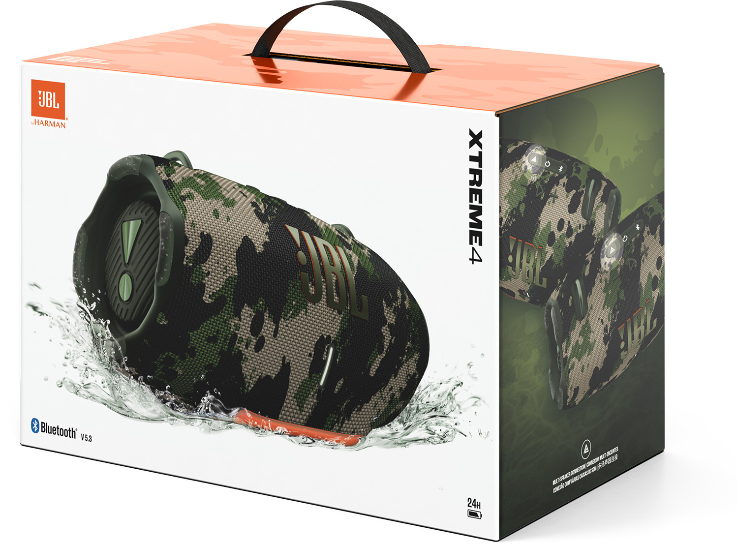 JBL Xtreme 4 Bluetooth-kaiutin, Camo