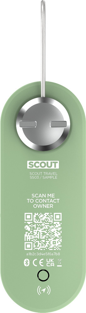 Knog Scout Travel varashälytin ja paikannin, Apple iOS, vihreä