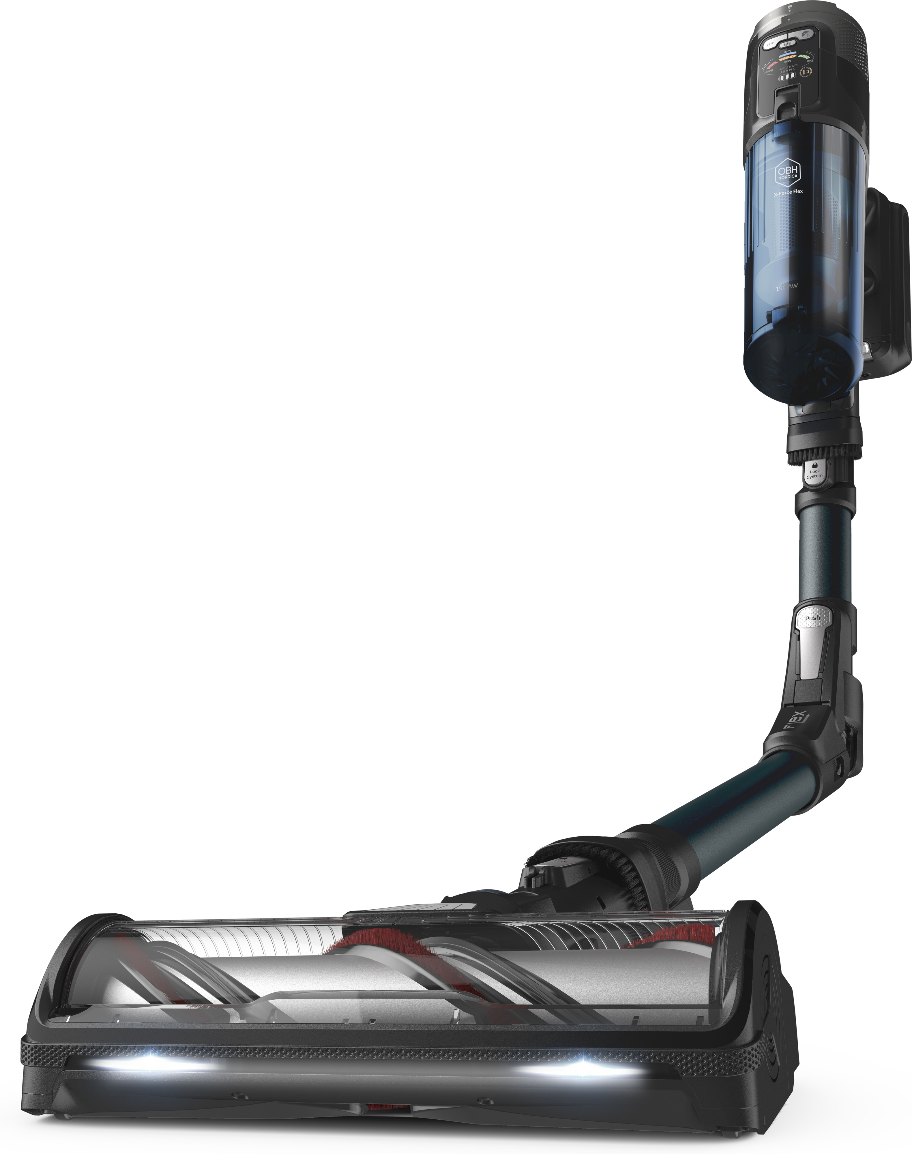 OBH Nordica X-Force Flex 13.60 Animal -varsi-imuri, musta/sininen
