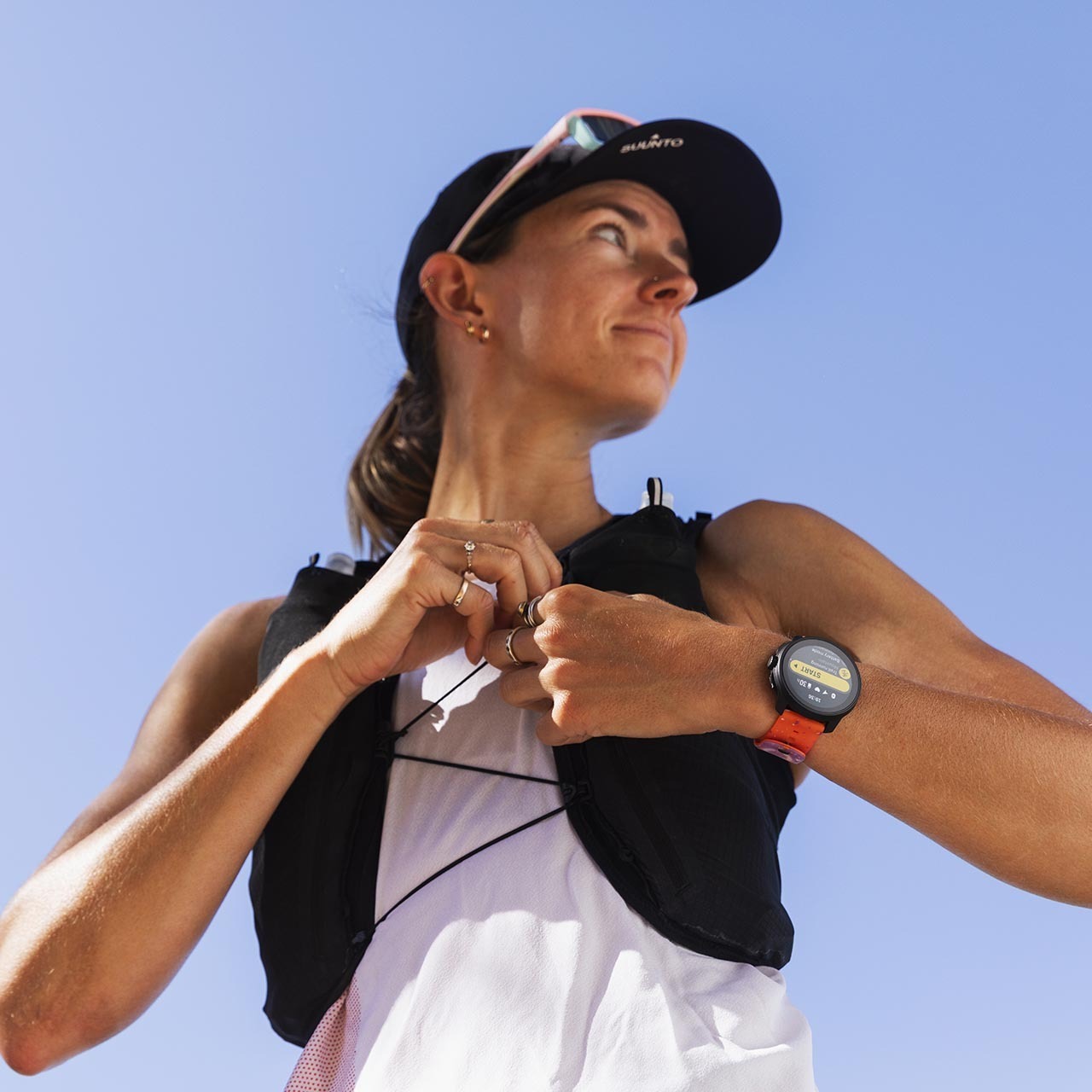 Suunto Race S -urheilukello, 45 mm, Power Orange
