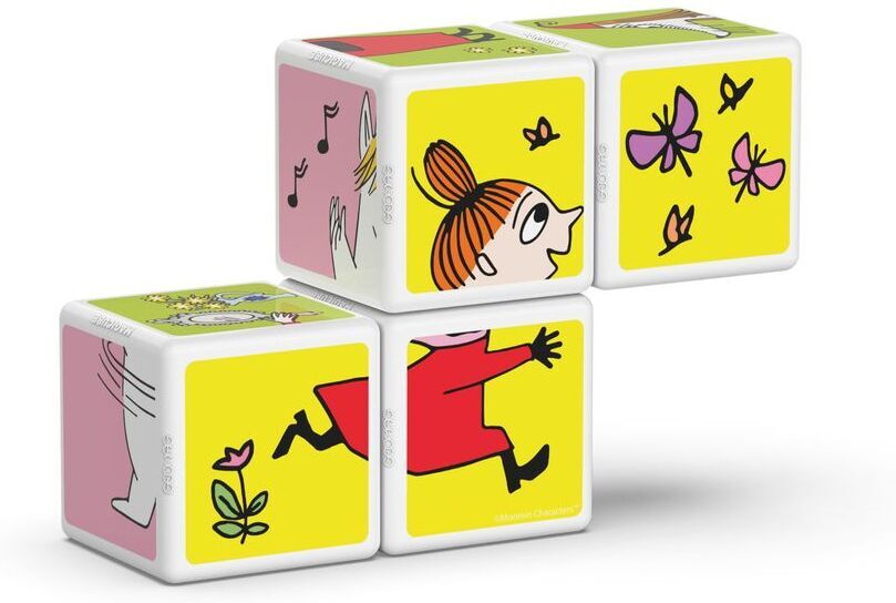 Geomag Magicube Muumi -magneettikuutiot, 4 kpl