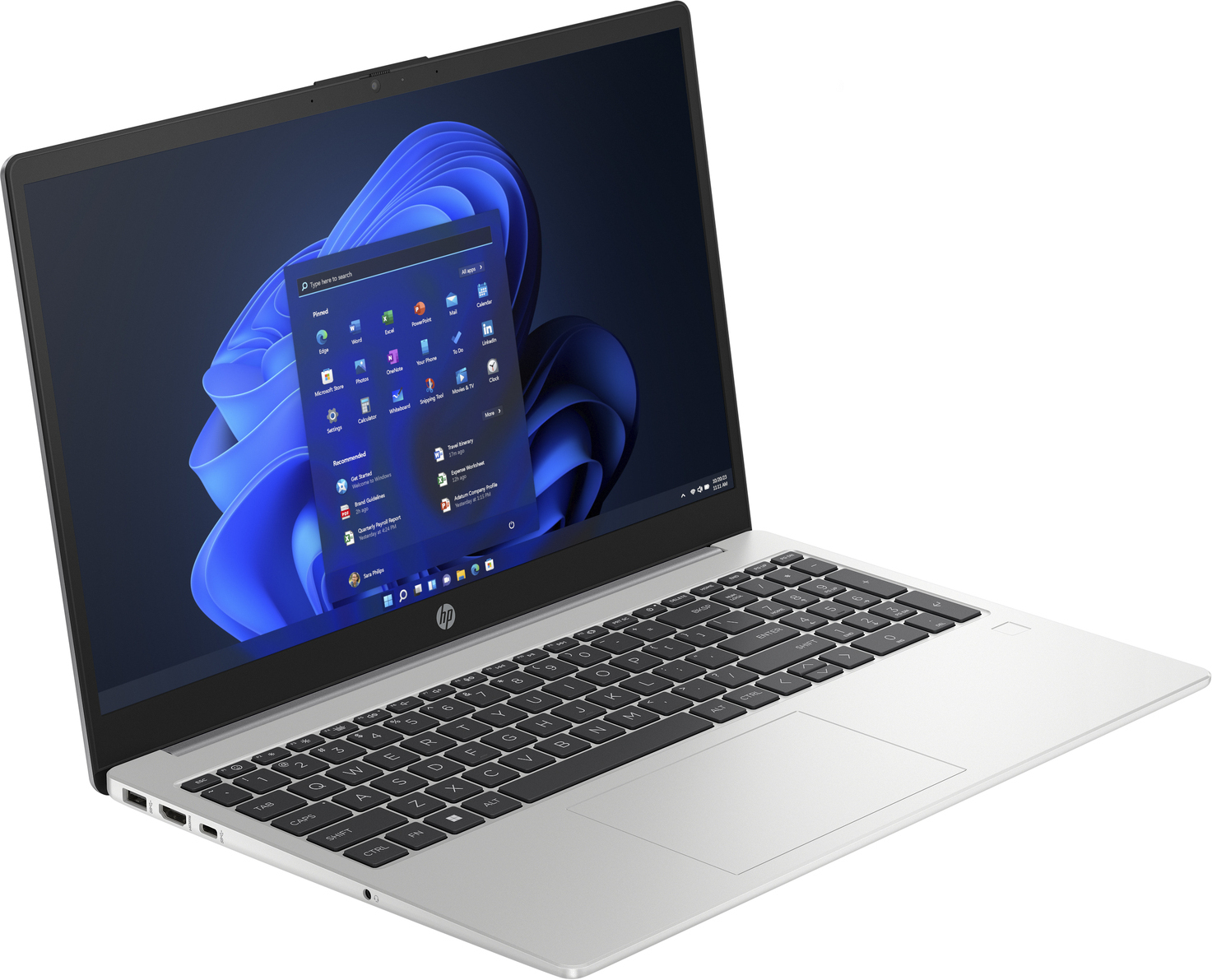 HP 255 G10 15,6” -kannettava, Win 11 Pro, hopea (AL0E2AT)