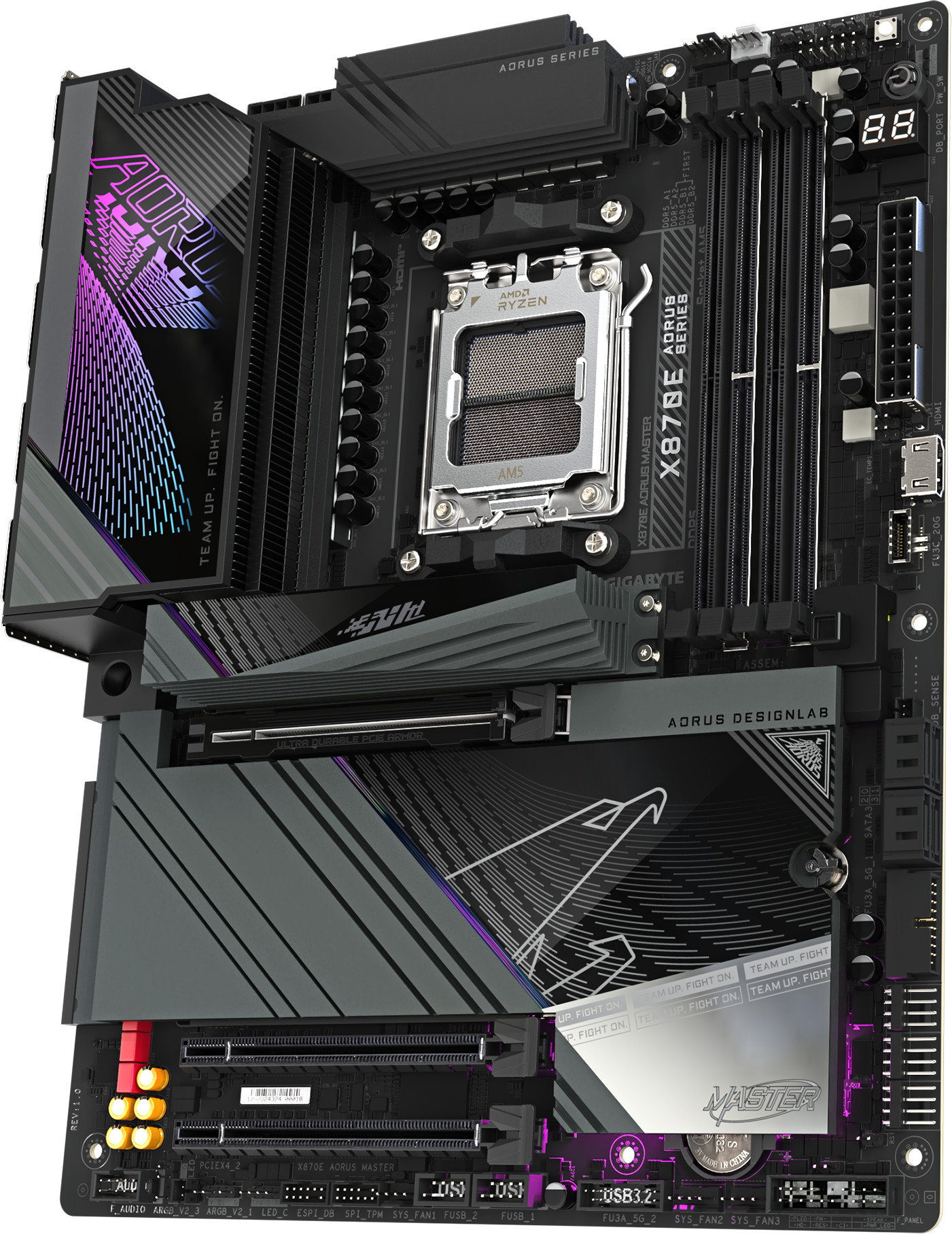 Gigabyte X870E AORUS MASTER ATX -emolevy