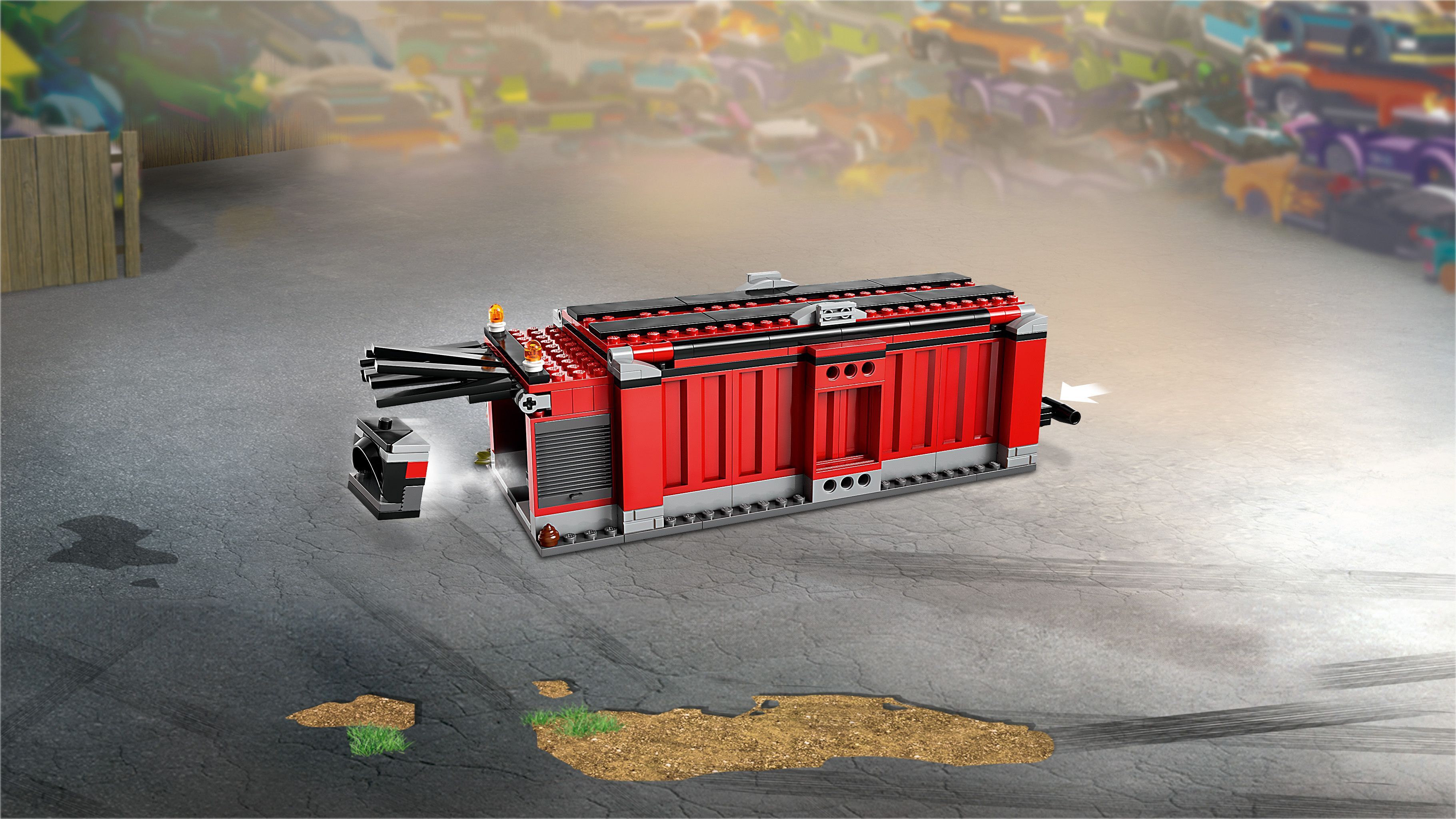 LEGO My City 60472 – Autopurkamo ja autoja