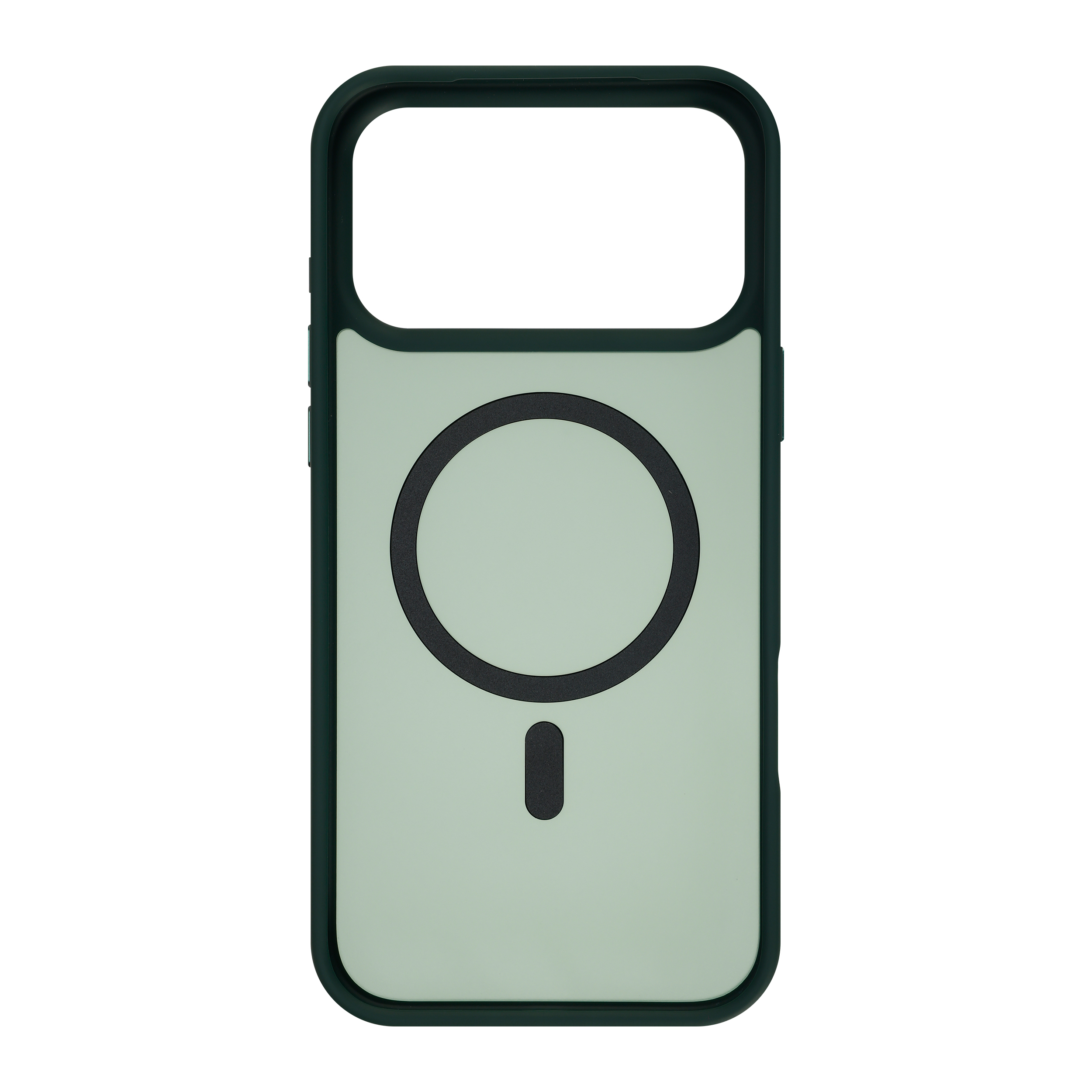 FoneKit MagSafe-yhteensopiva Soft Touch suojakuori, iPhone 17 Pro, tummanvihreä