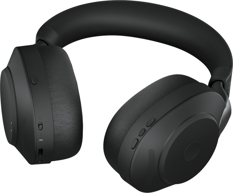 Jabra Evolve2 85 LINK380A UC -langaton headset vastamelutoiminnolla, musta