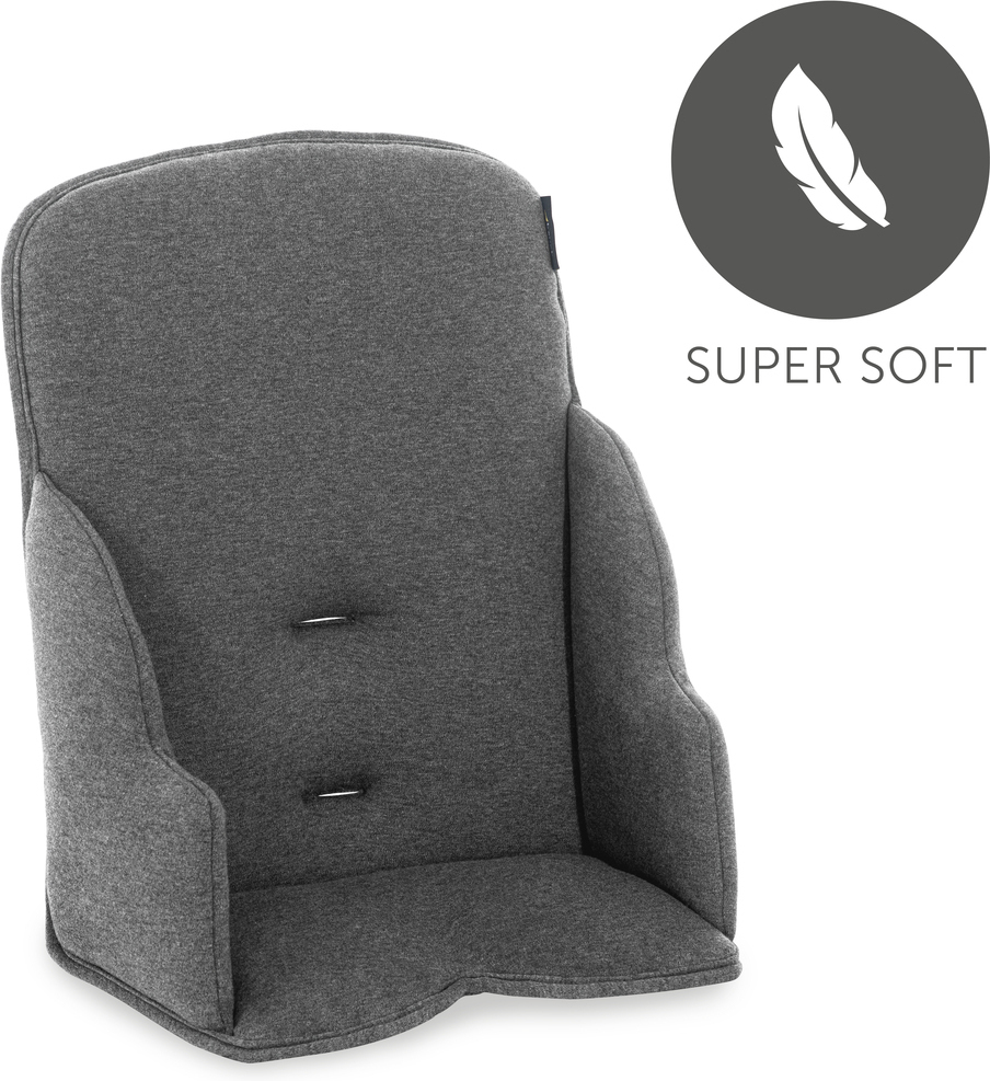 Hauck Alpha Cosy Select -syöttötuolipehmuste, Charcoal