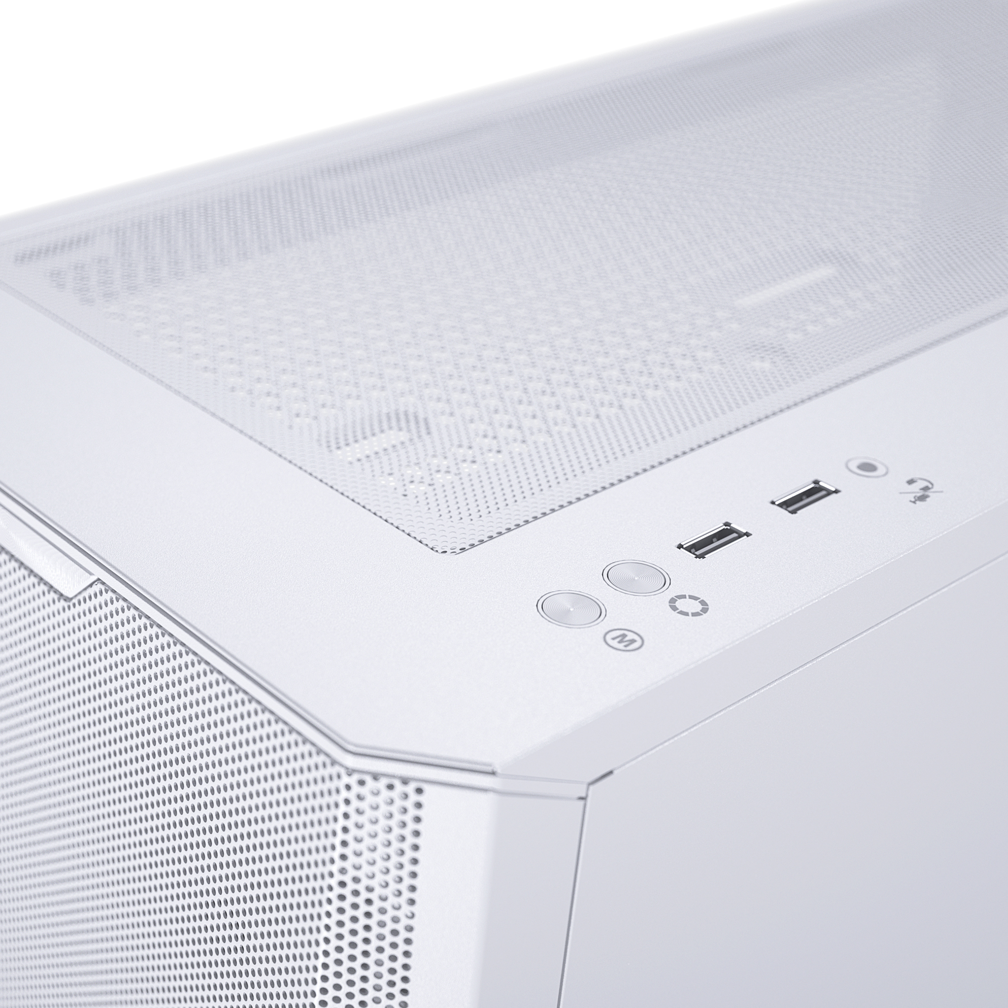 Phanteks Eclipse G360A ATX-kotelo ikkunalla, valkoinen