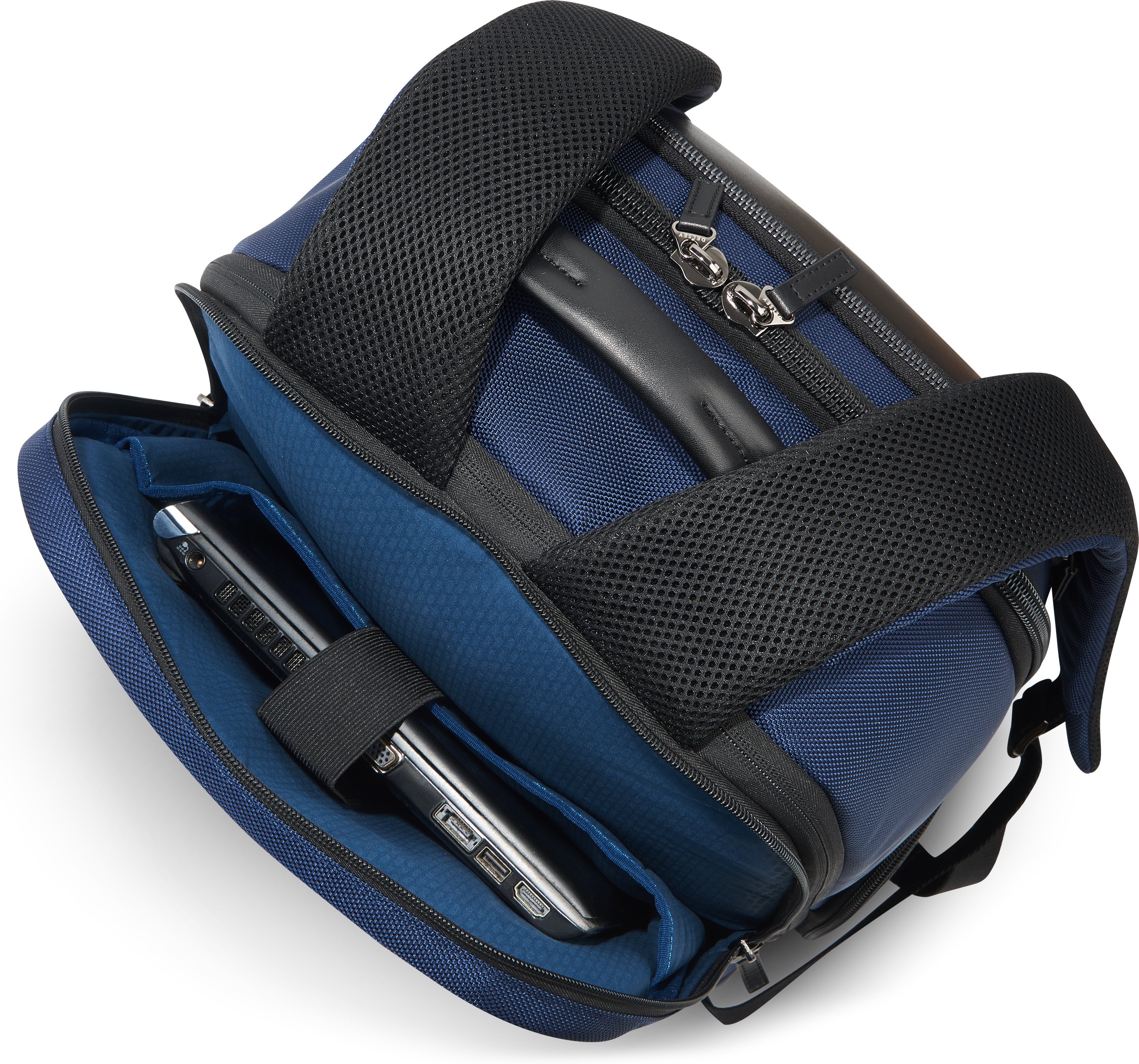 Delsey Wagram Expandable -tietokonereppu 17,3" kannettavalle, sininen