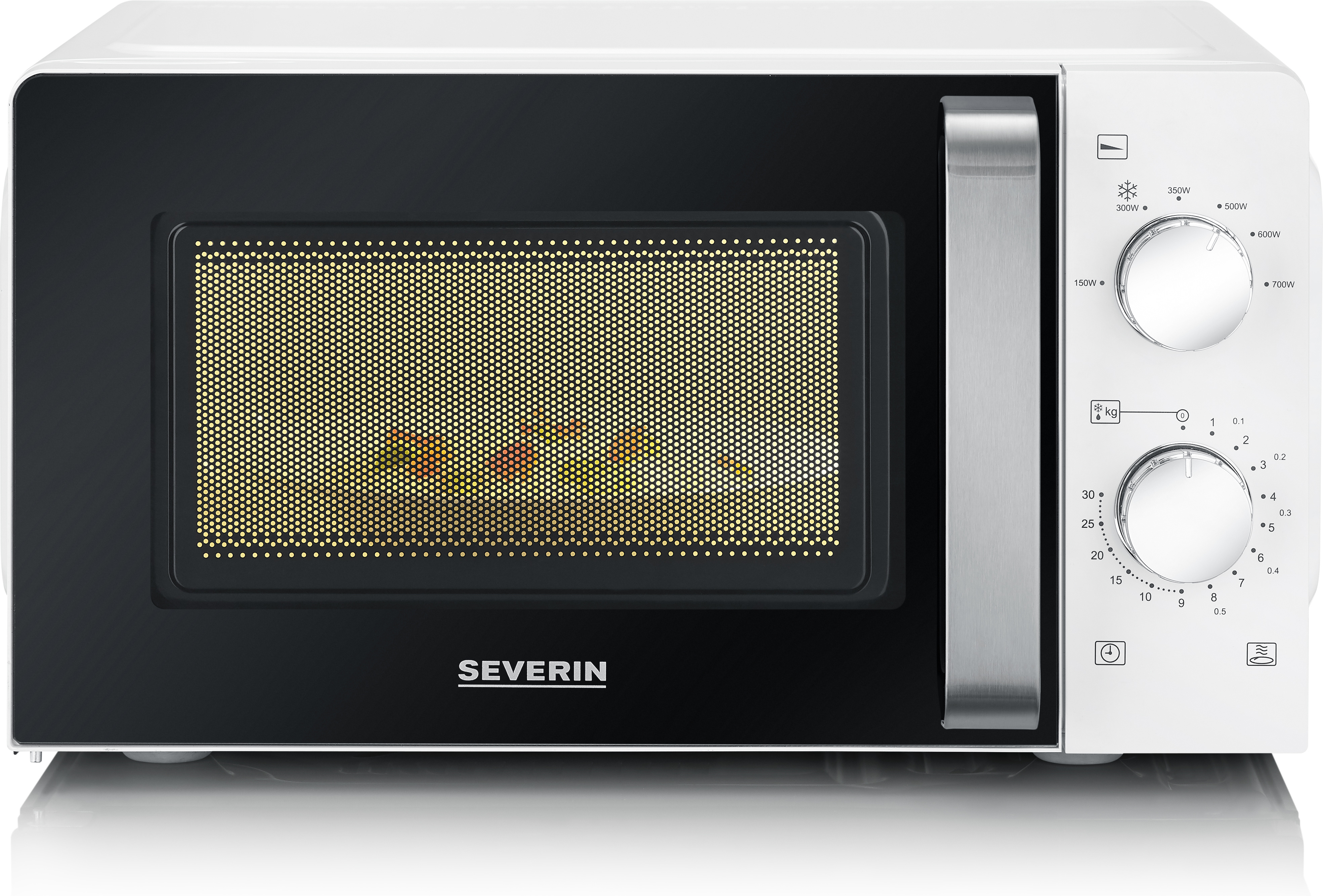 Severin MW7885 mikroaaltouuni, valkoinen
