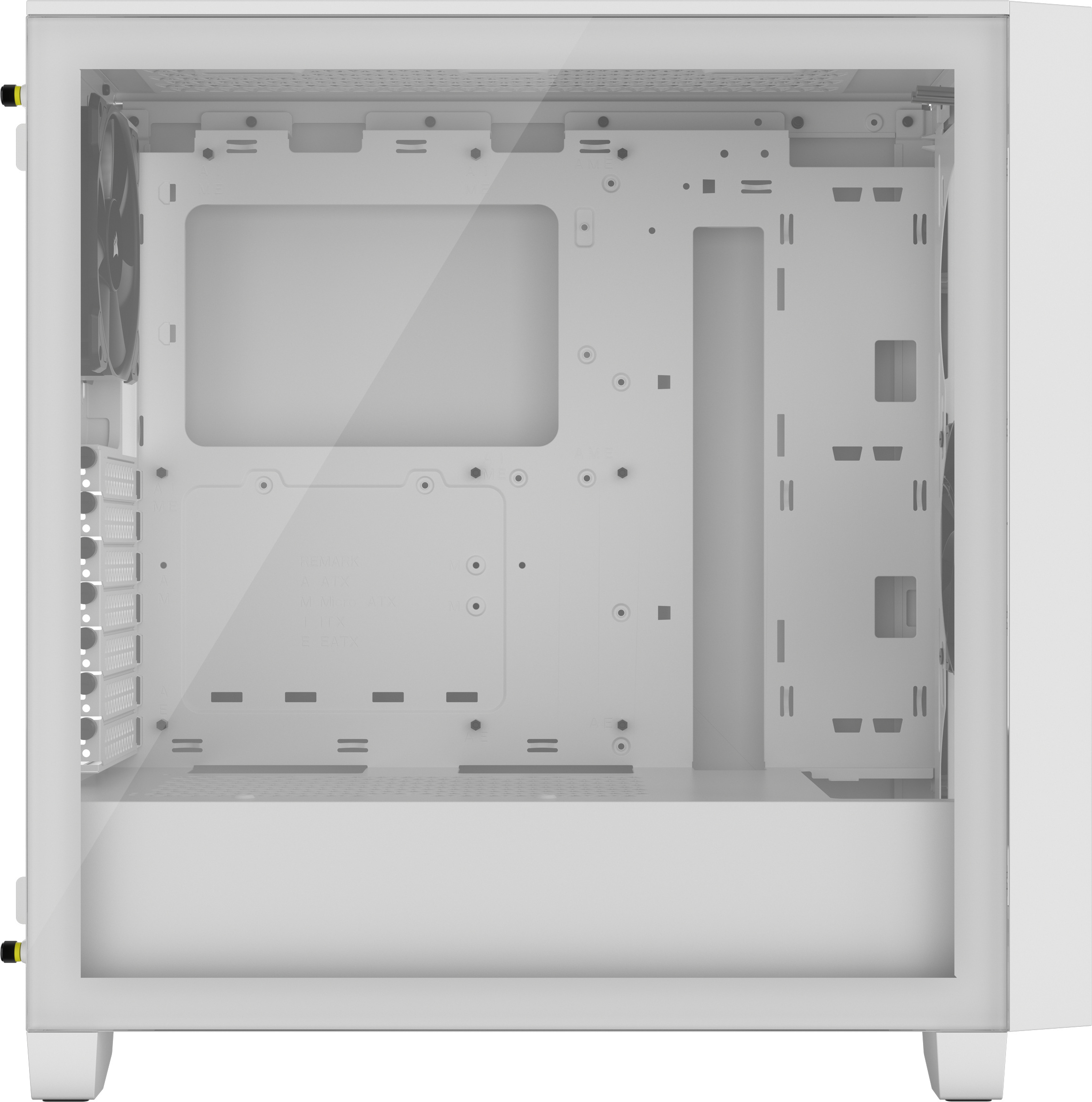 Corsair 3000D Airflow Mid Tower ATX-kotelo ikkunalla, valkoinen