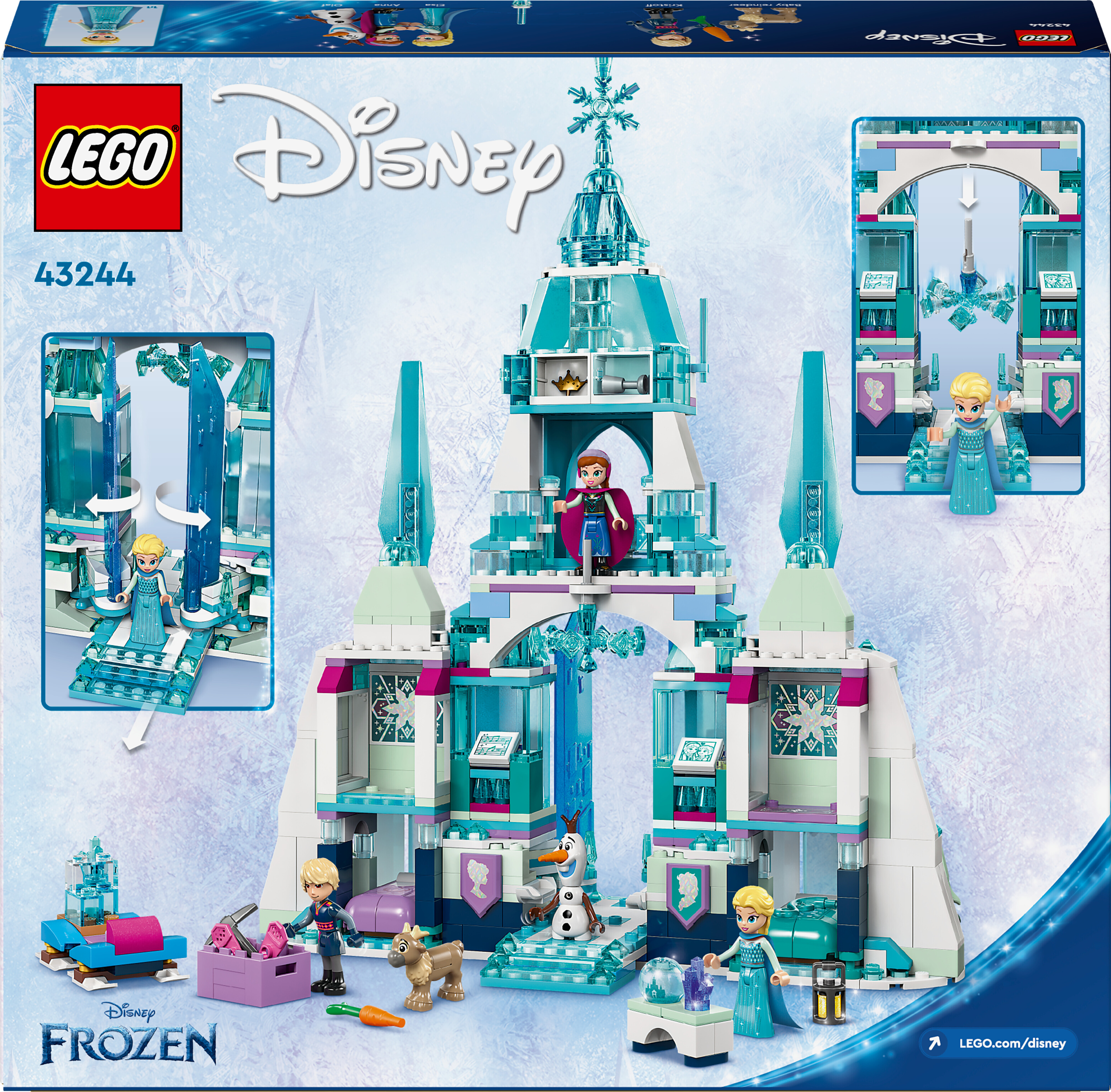 LEGO Disney Princess 43244  - Elsan jäälinna