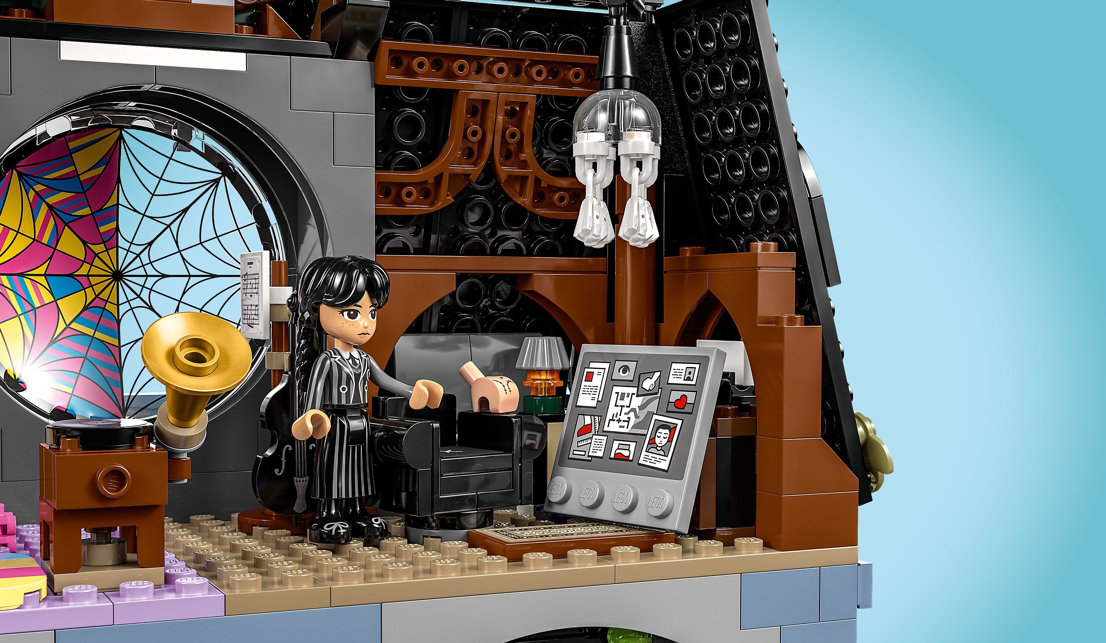 LEGO Wednesday 76781 – Wednesdayn ja Enidin asuntolahuone