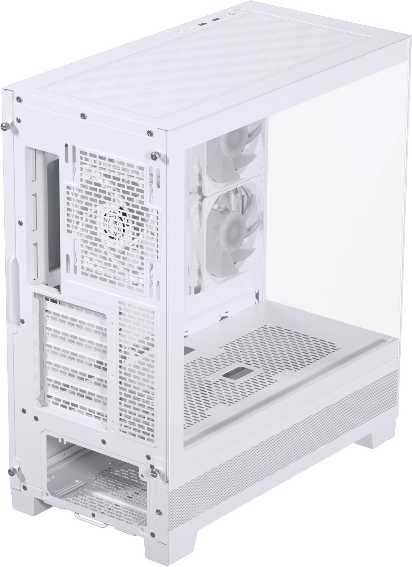 Phanteks XT View Mid Tower -ATX-kotelo ikkunalla, valkoinen