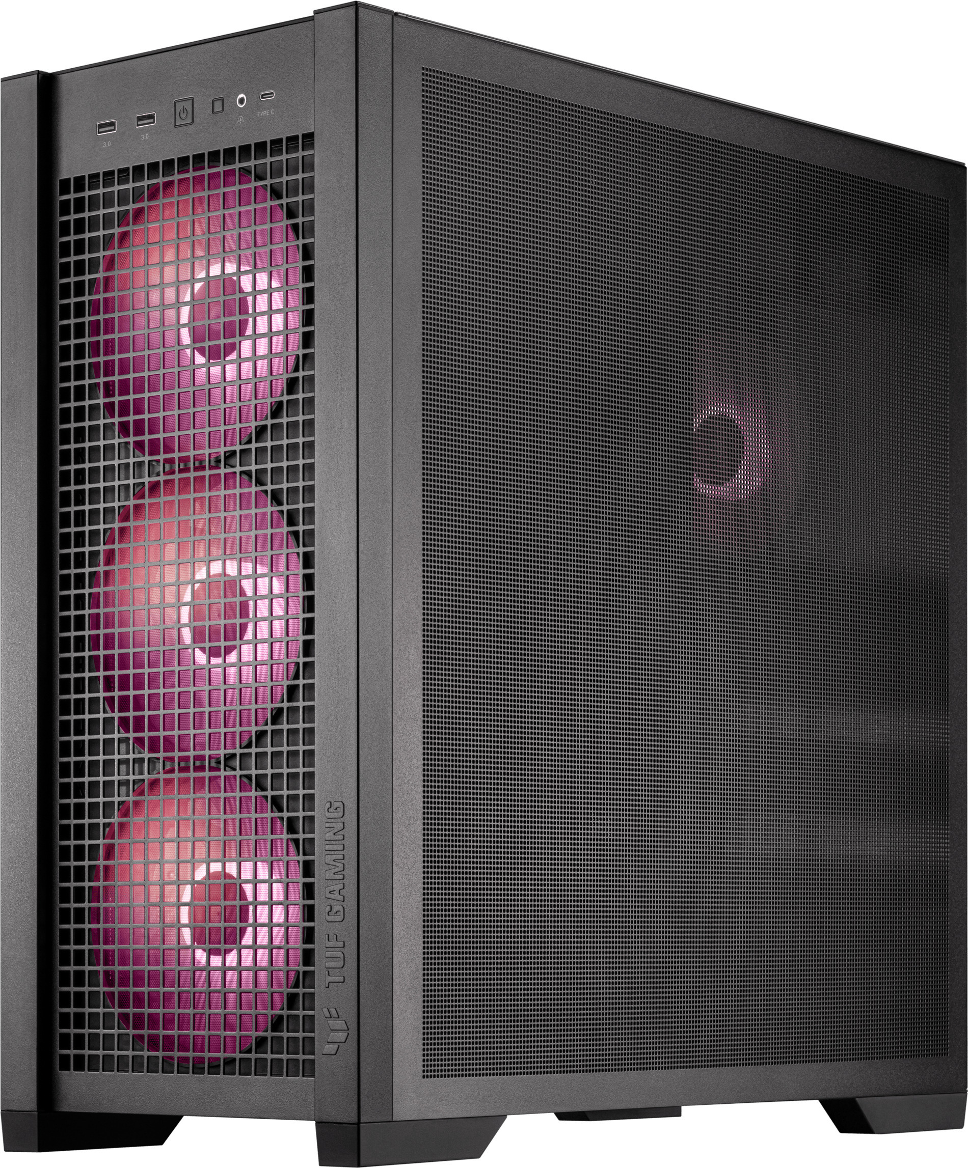 Asus TUF Gaming GT302 TG ARGB ATX-kotelo ikkunalla, musta
