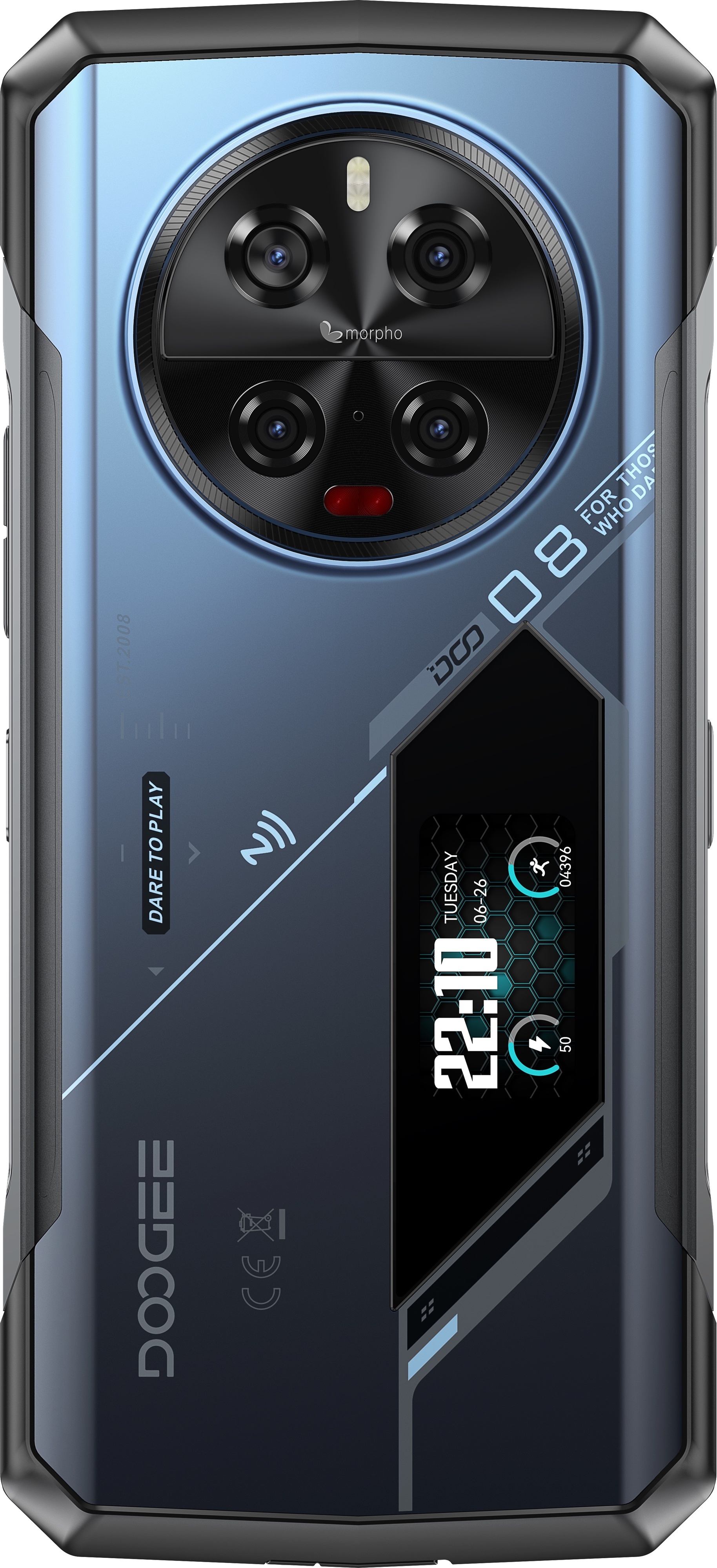 Ulefone Armor Pad 4 Ultra 5G tabletti, 256 Gt, musta