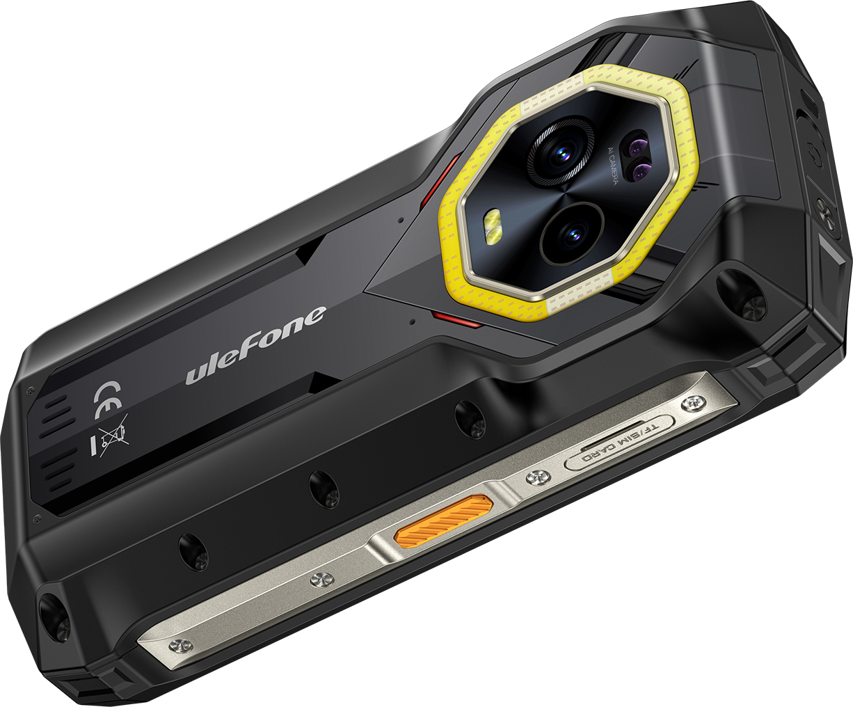 DOOGEE Fire 6 Power puhelin, 256/8 Gt, musta