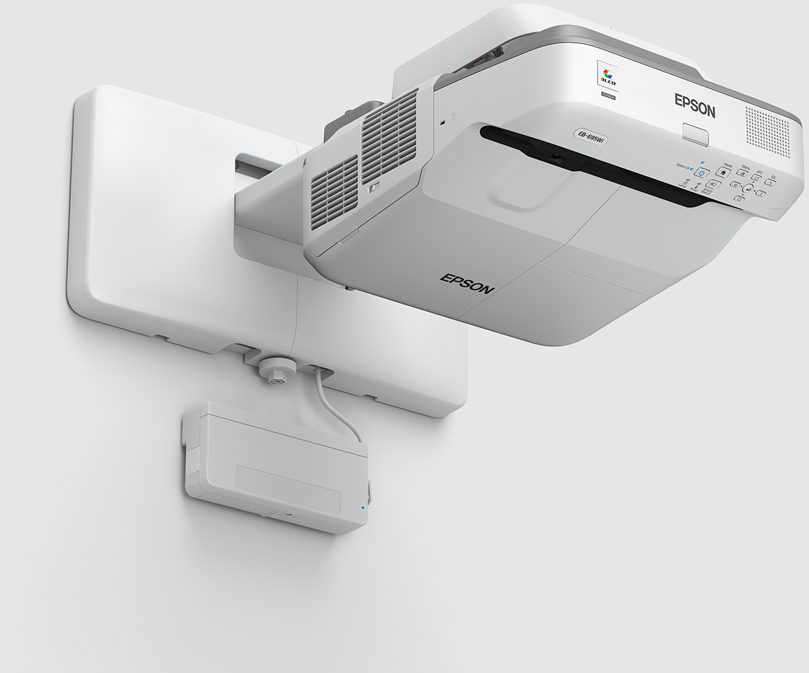 Epson EB-695Wi 3LCD WXGA -interaktiivinen lähiprojektori sormiohjauksella