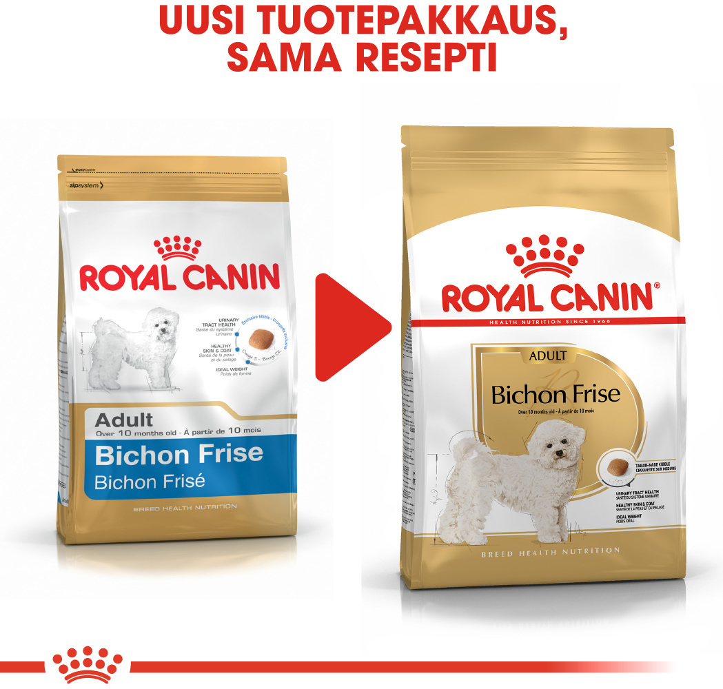 Royal canin породы. Роял Канин Бишон. Роял Канин для Бишон фризе. Роял Канин для бишонов фризе. Роял Канин для щенков Бишон фризе.