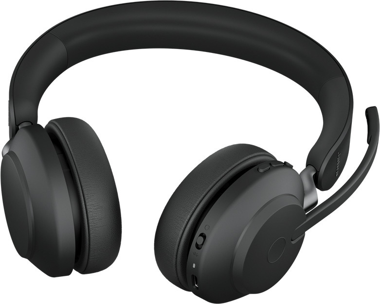 Jabra Evolve2 65 Stereo LINK380C -langaton headset, UC, musta