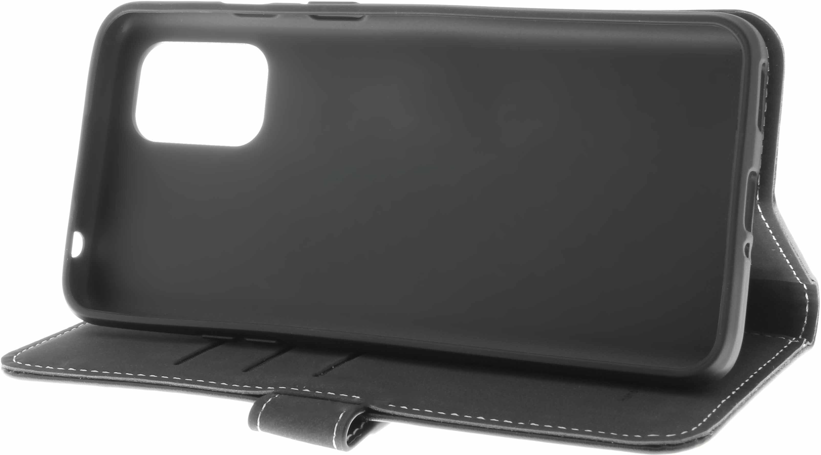Insmat Exclusive Flip Case -lompakkokotelo, Oneplus 8T, musta