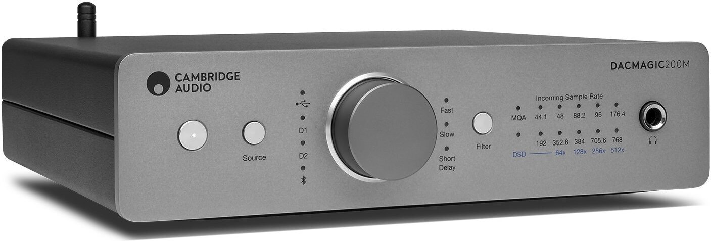 Cambridge Audio DacMagic 200M DA-muunnin, hopea