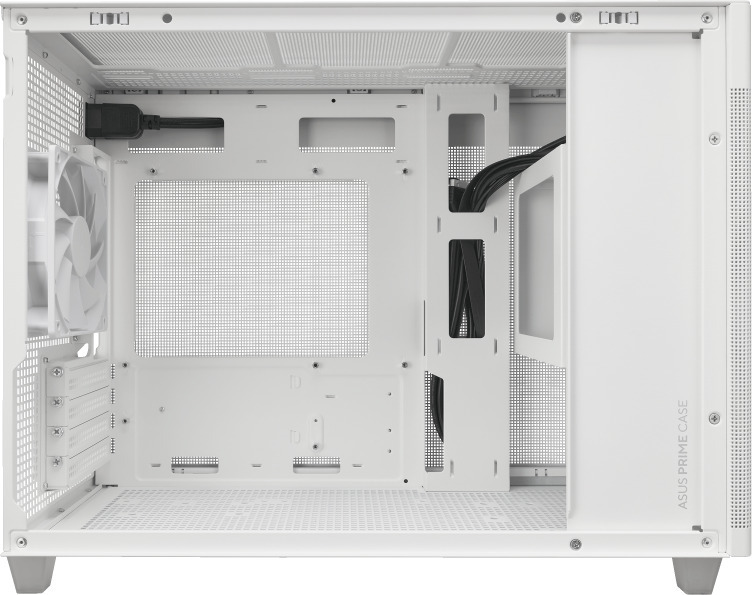 Asus Prime AP201 Micro-ATX-kotelo, valkoinen
