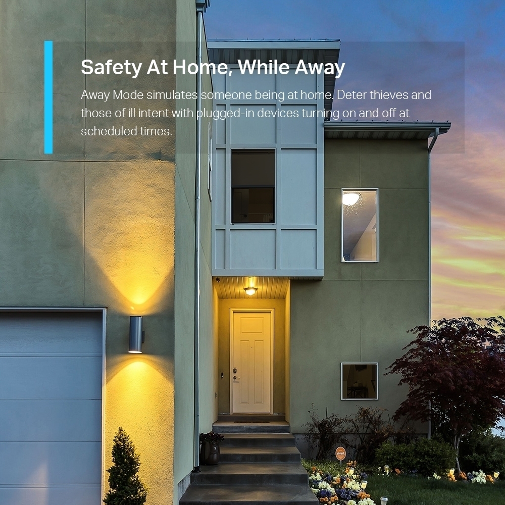 TP-LINK Tapo P110 -etäohjattava pistorasia virrankulutuksen mittauksella, 4 kpl