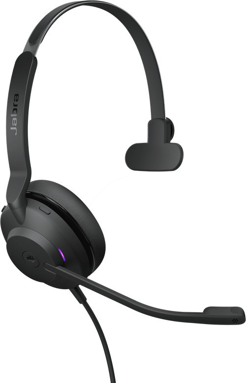 Jabra Evolve2 30 SE USB-A, MS Mono headset, musta