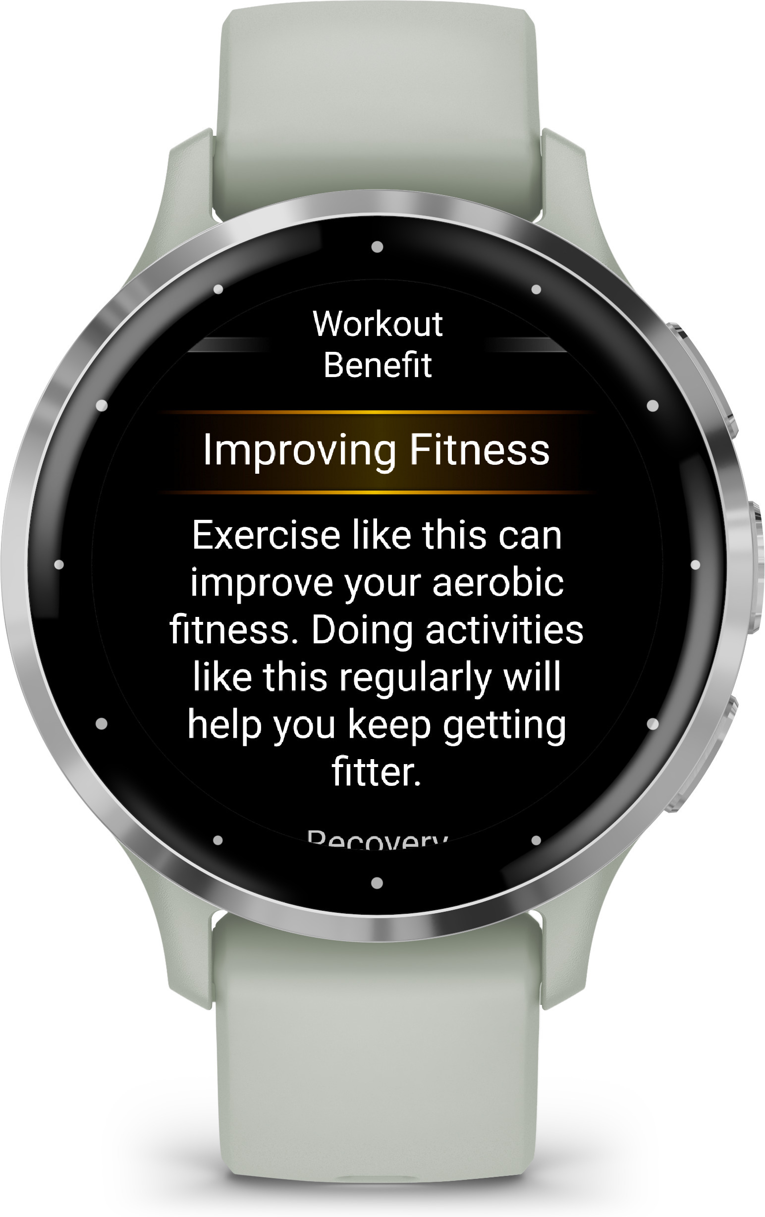 Garmin Venu 3S -älykello, vihertävä