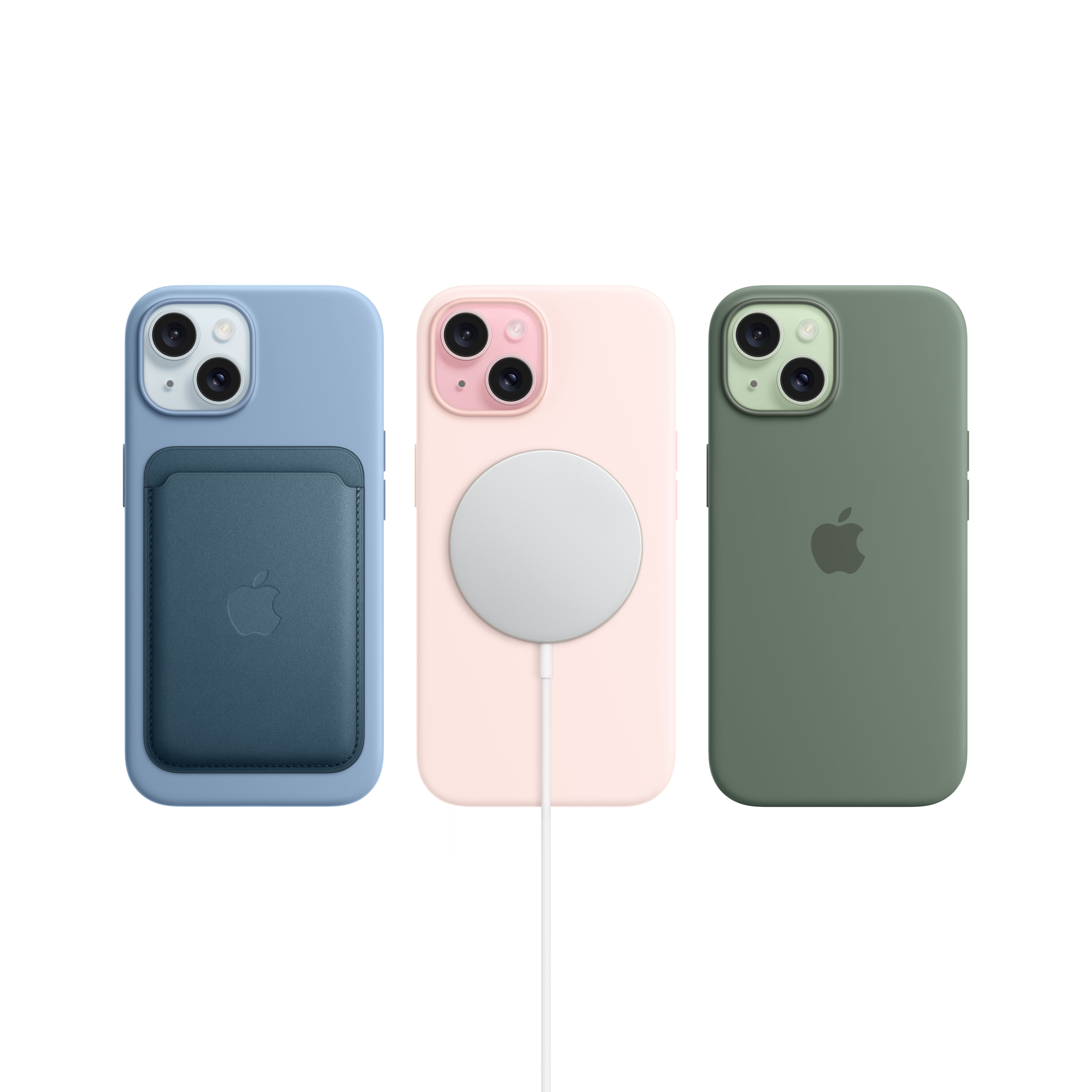Apple iPhone 15 128 Gt -puhelin, sininen (MTP43)