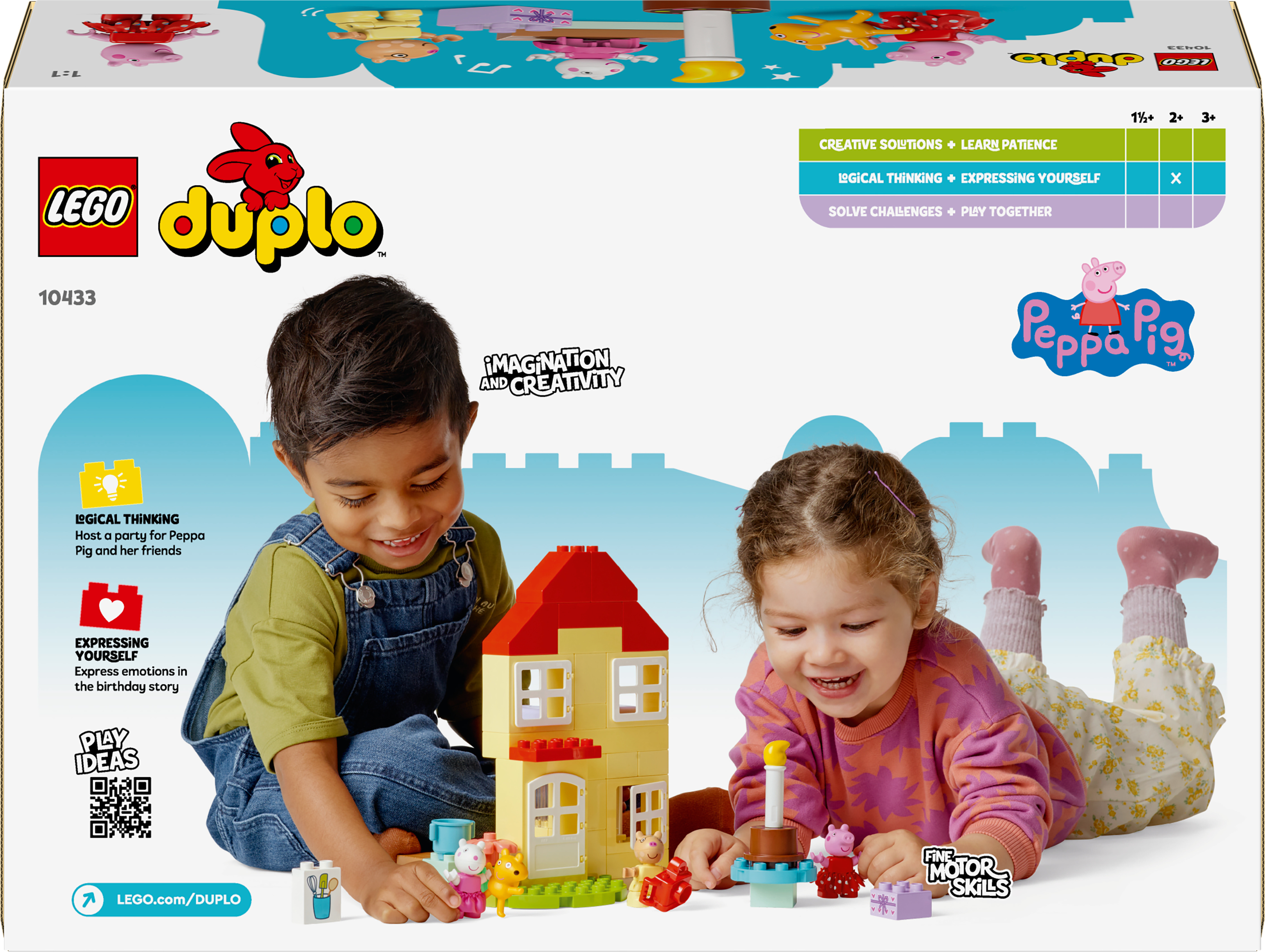 LEGO DUPLO Peppa Pig 10433 - Pipsa Possun syntymäpäivätalo
