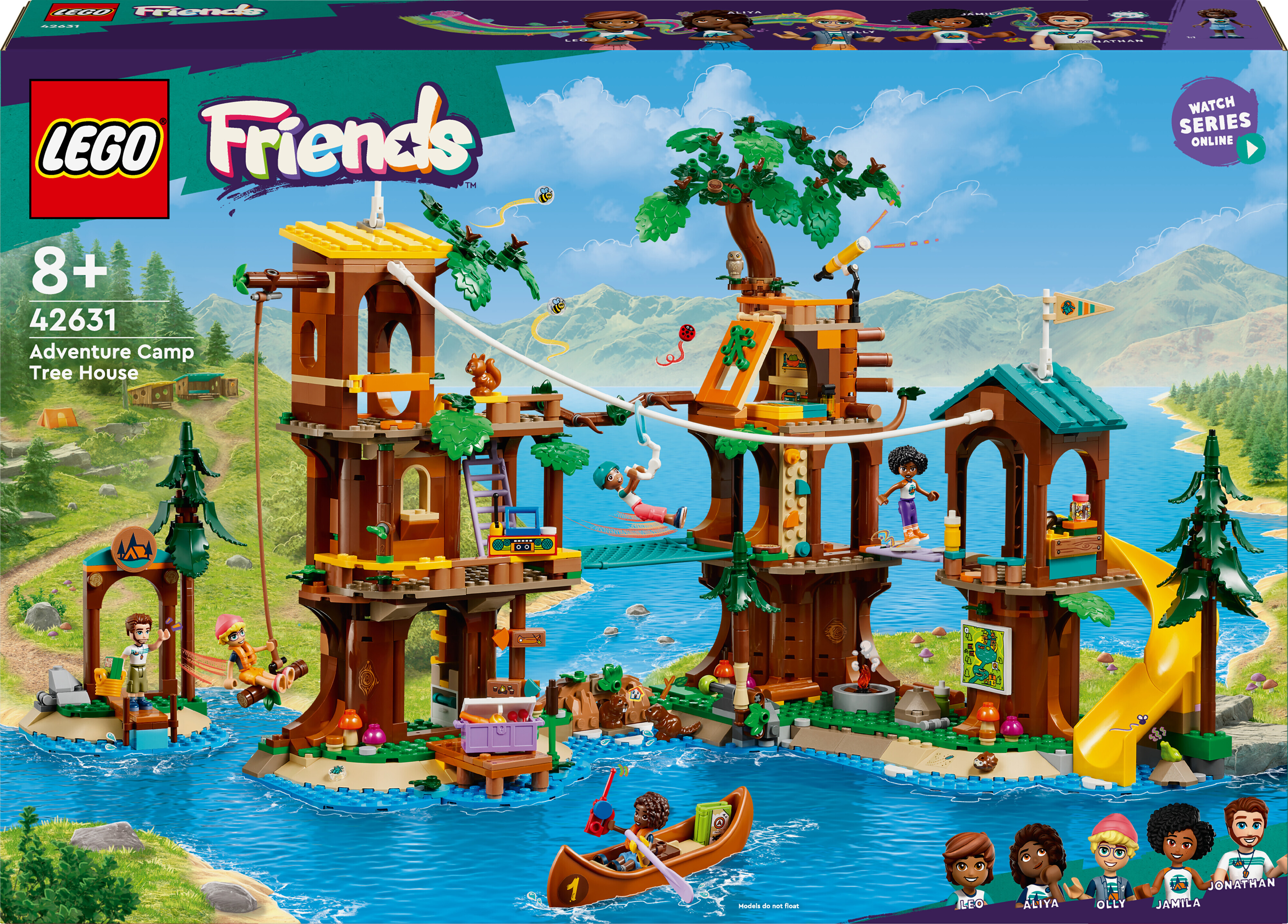 LEGO Friends 42631 - Seikkailuleirin puumaja – Verkkokauppa.com