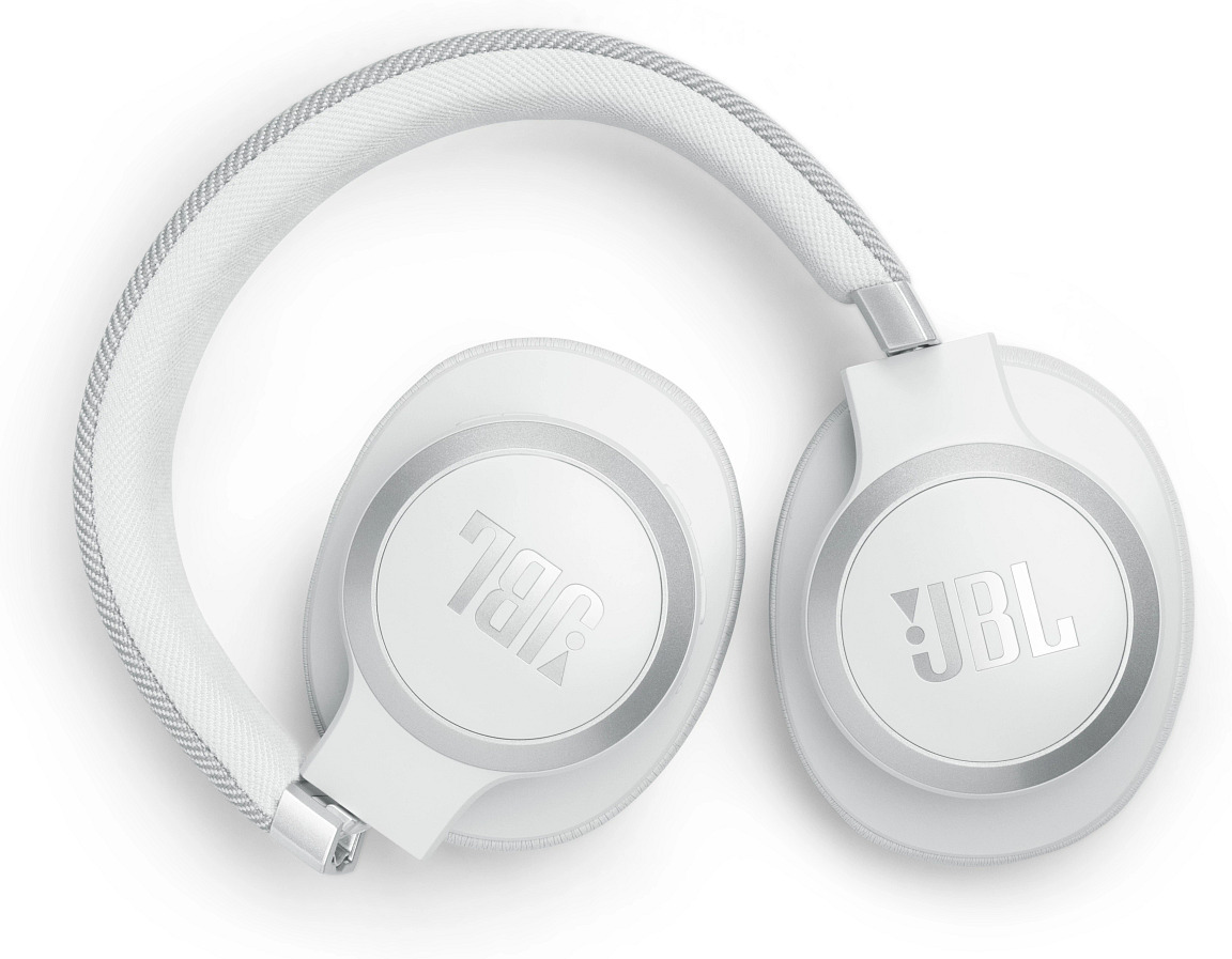 JBL LIVE 770NC vastamelukuulokkeet, valkoinen
