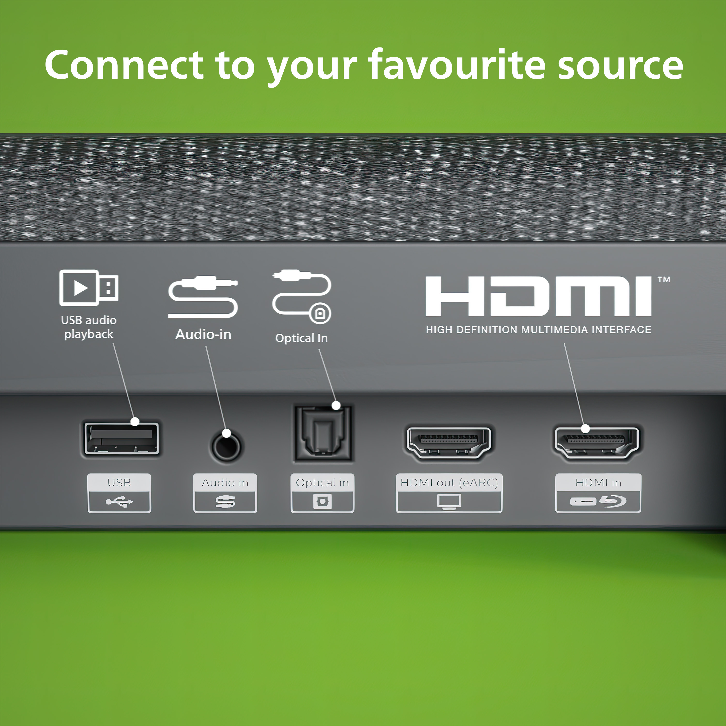 Philips TAB7908 5.1.2 Dolby Atmos Soundbar -äänijärjestelmä